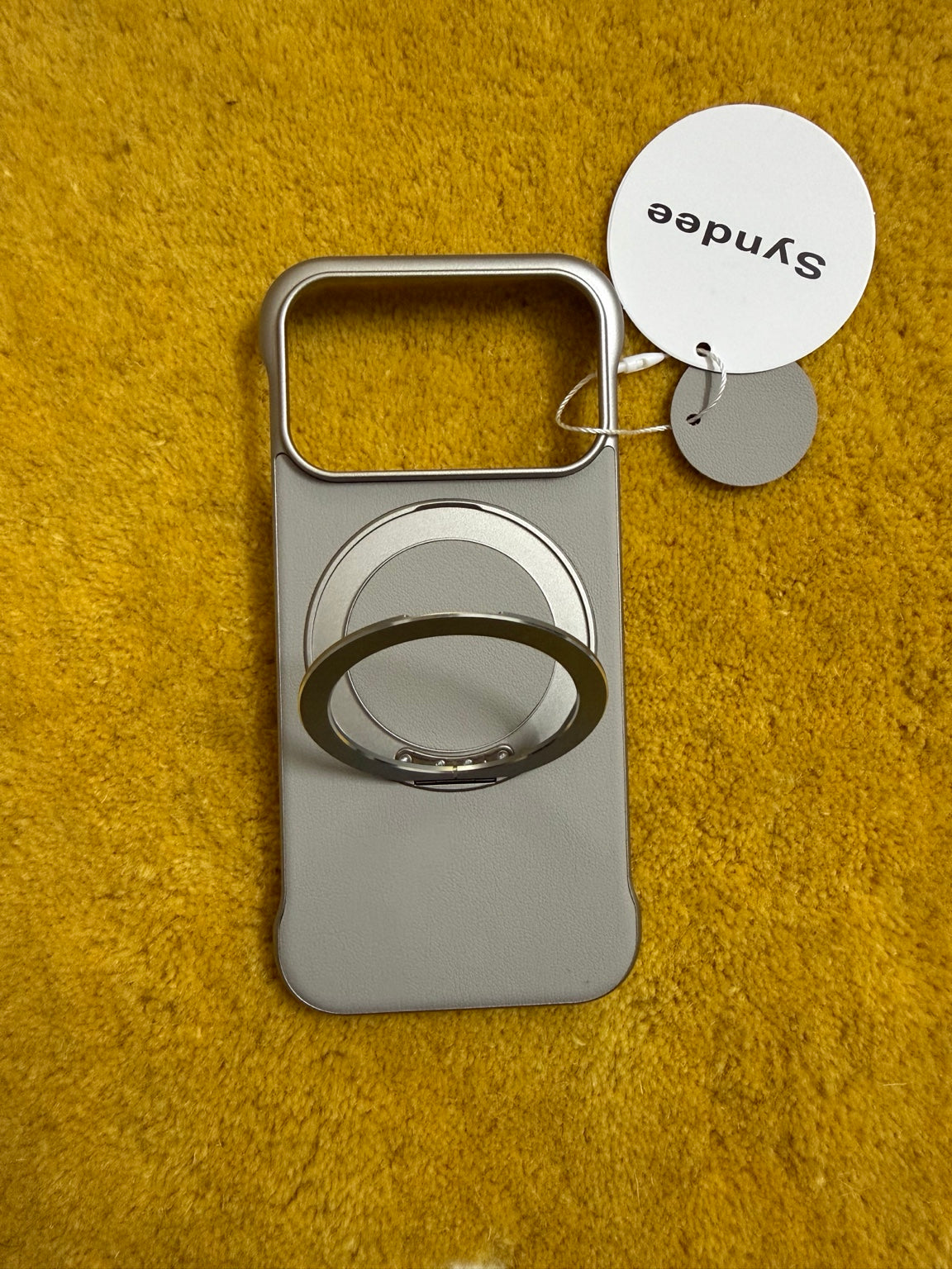 Syndee Magnetic Bracket Ring Case – iPhone 17 Pro