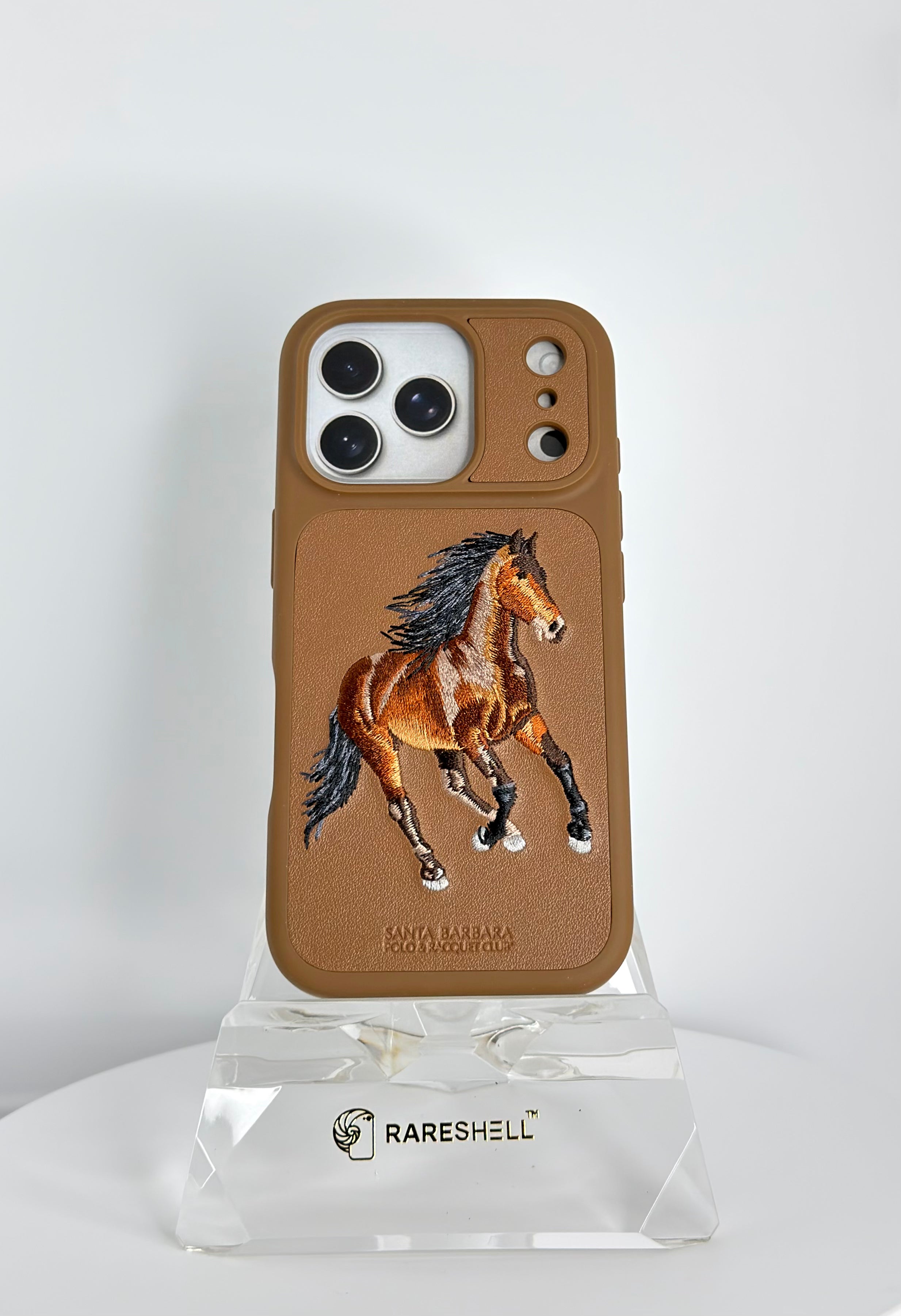 Santa Barbara Boris Leather Case – iPhone 17 Pro