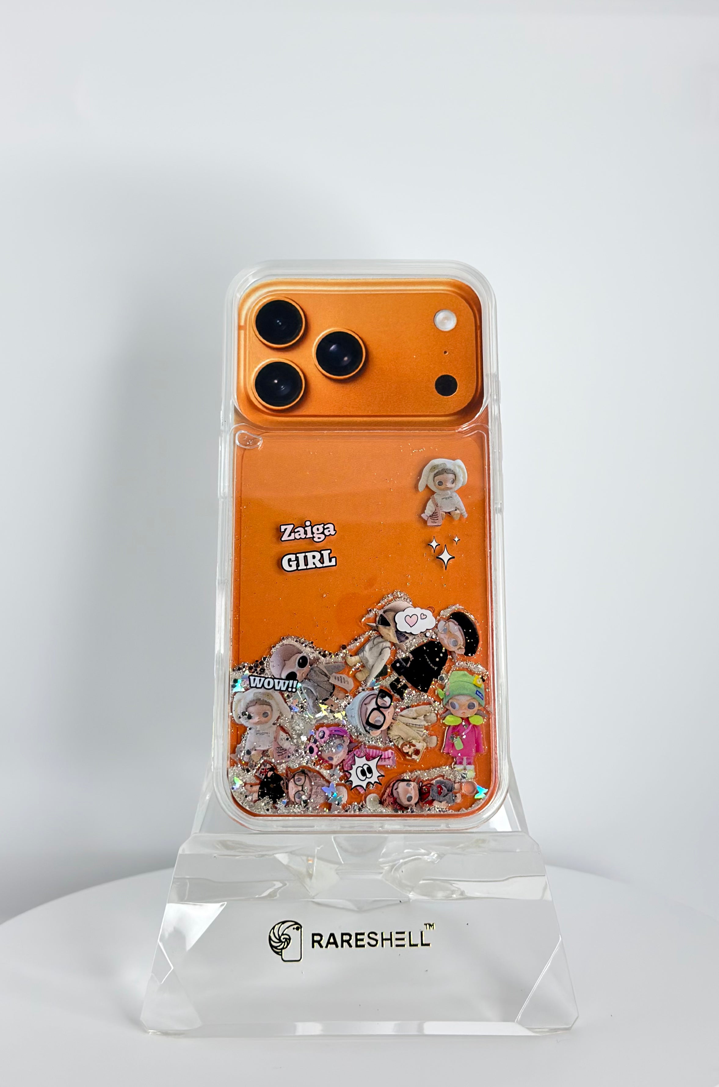 LumiCharm Liquid Glitter Case – iPhone 17 Pro