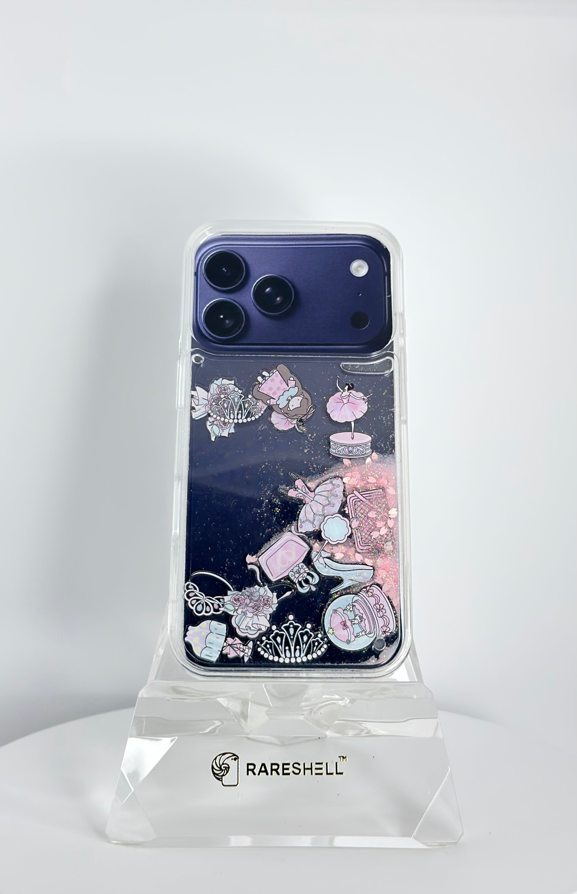 LumiCharm Liquid Glitter Case – iPhone 17 Pro
