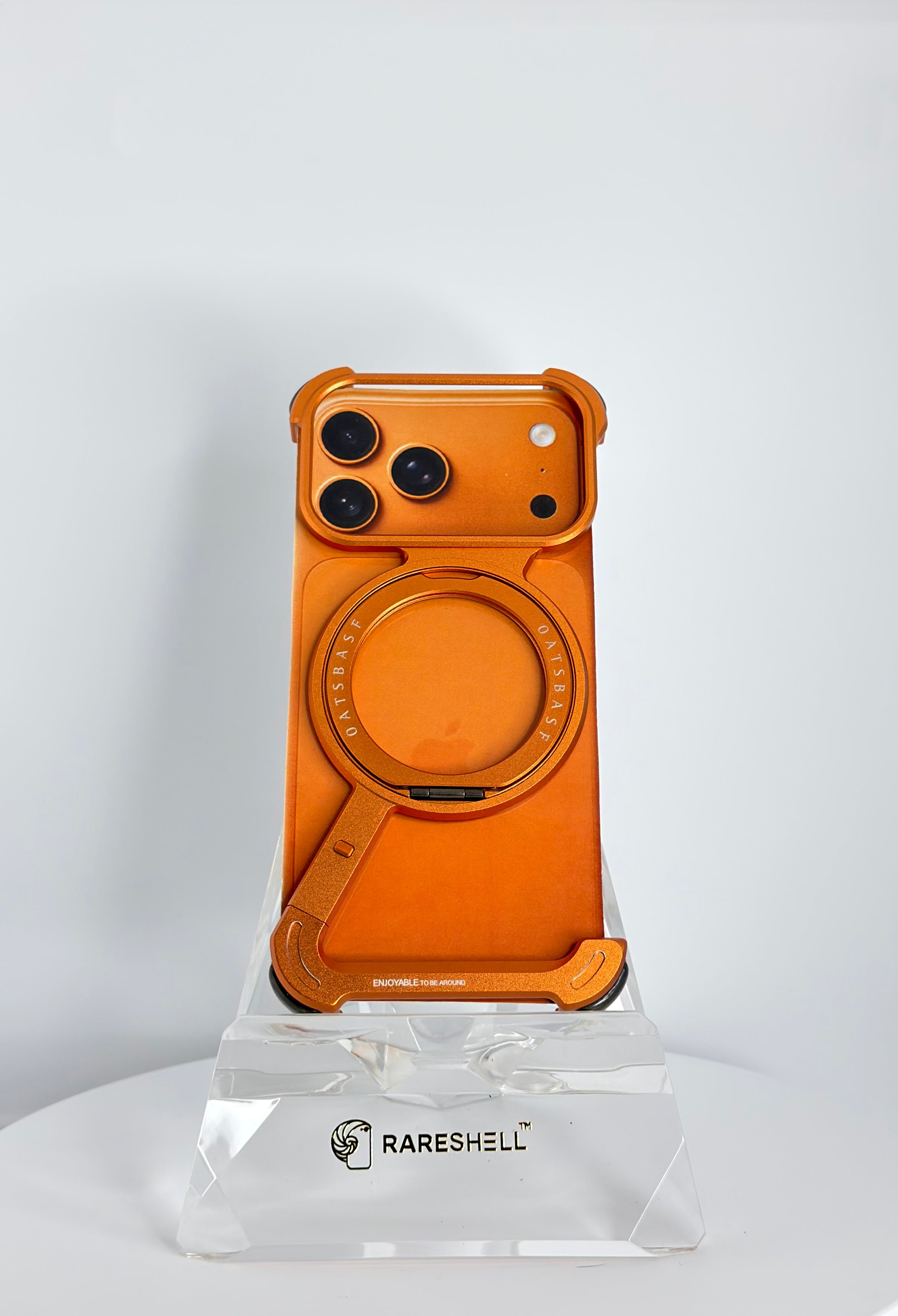 Oatsbasf Z Frame MagSafe Stand Case – iPhone 17 Pro