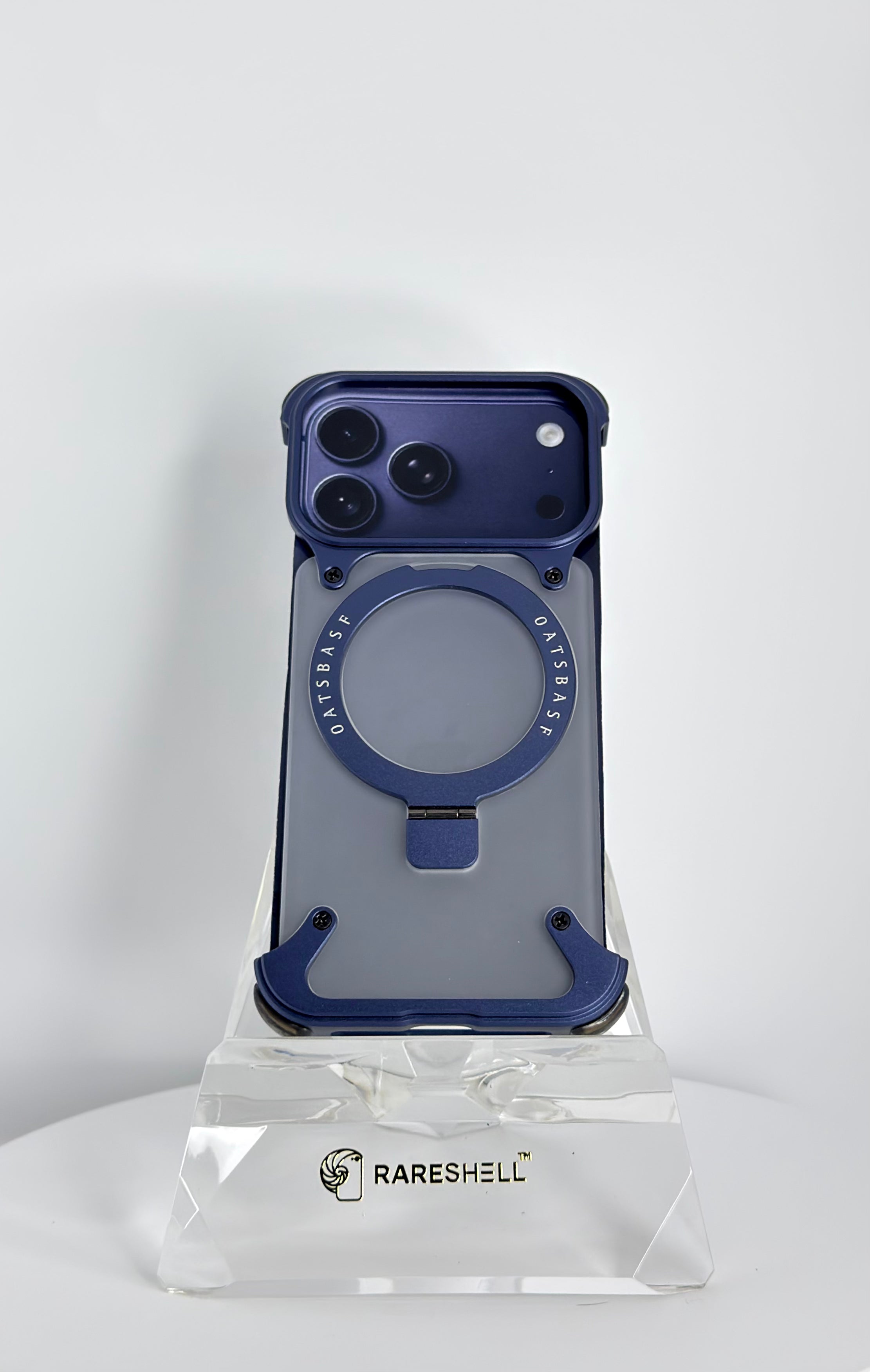 Oatsbasf Metal Frame Case with MagSafe – iPhone 17 Pro
