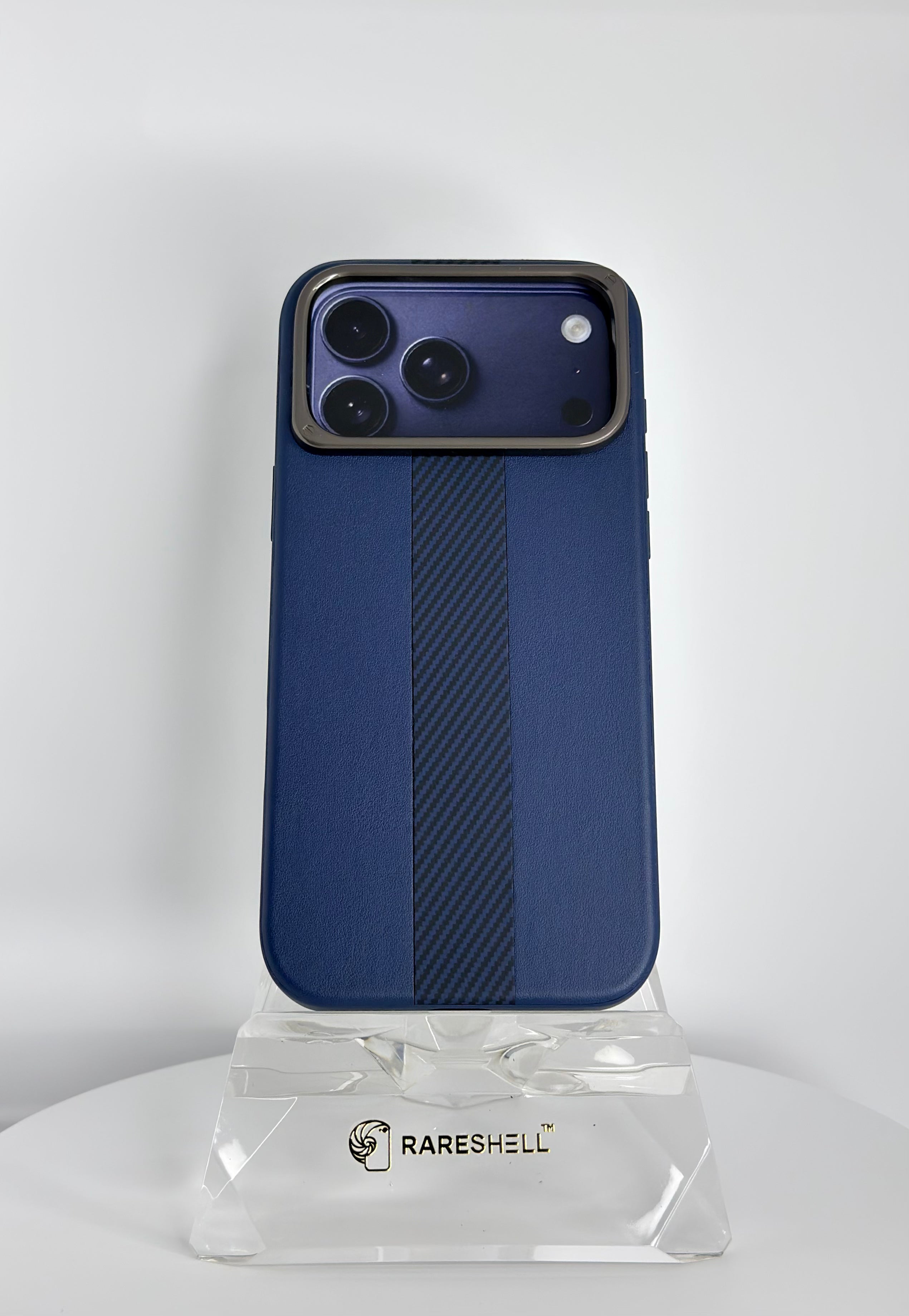 CarbonStripe Grip MagSafe Case – iPhone 17 Pro Max