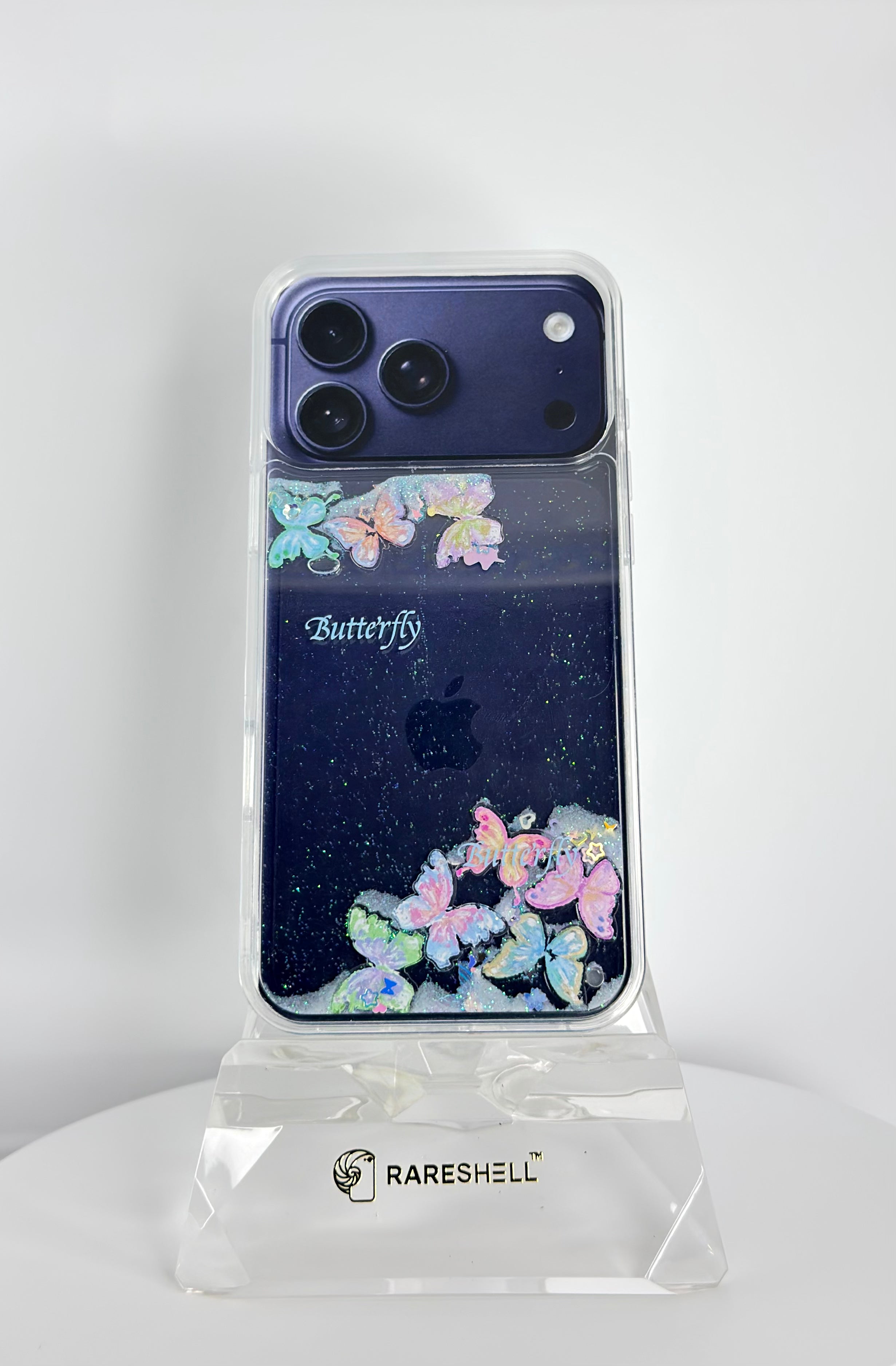 LumiCharm Liquid Glitter Case – iPhone 17 Pro Max