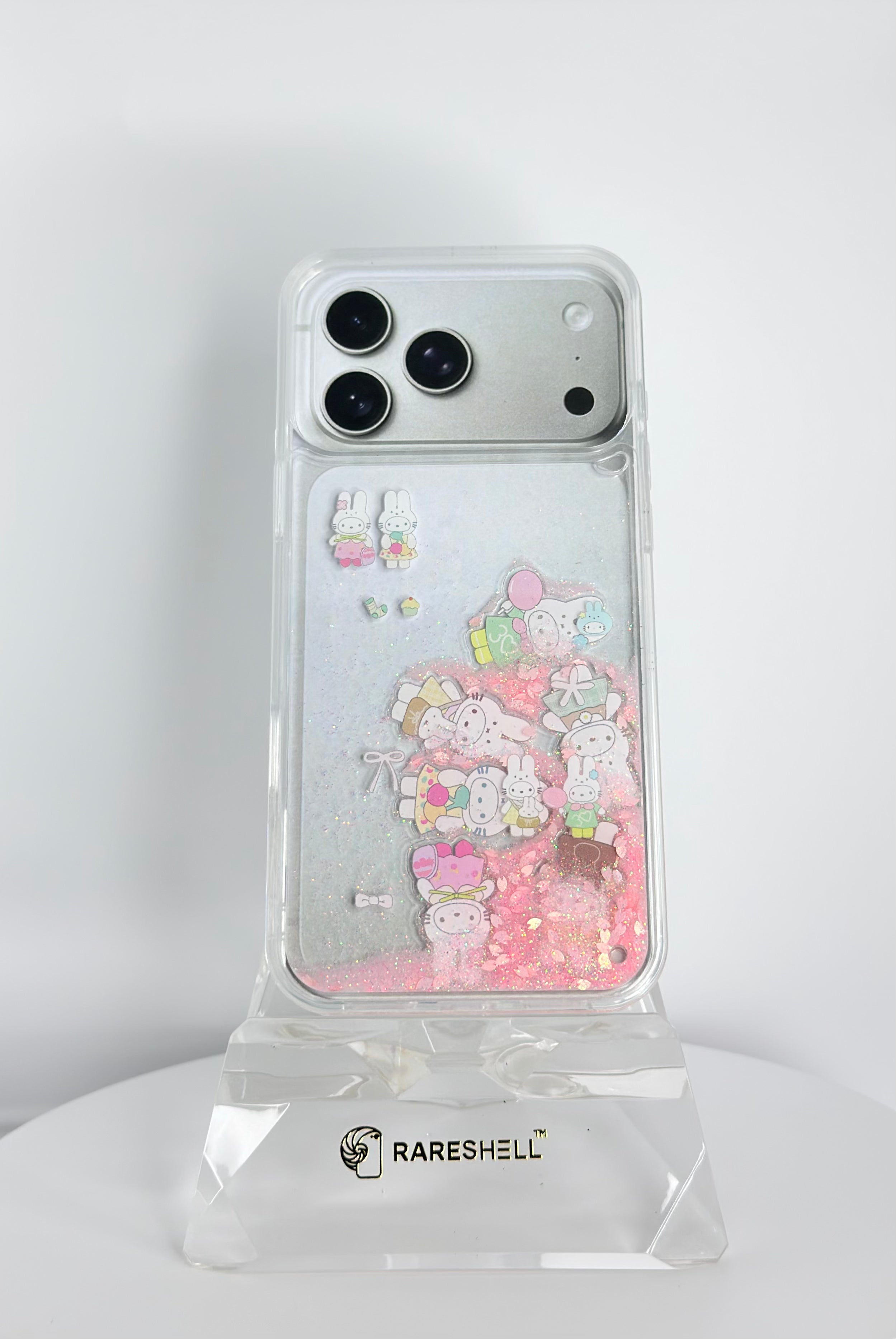 LumiCharm Liquid Glitter Case – iPhone 17 Pro Max