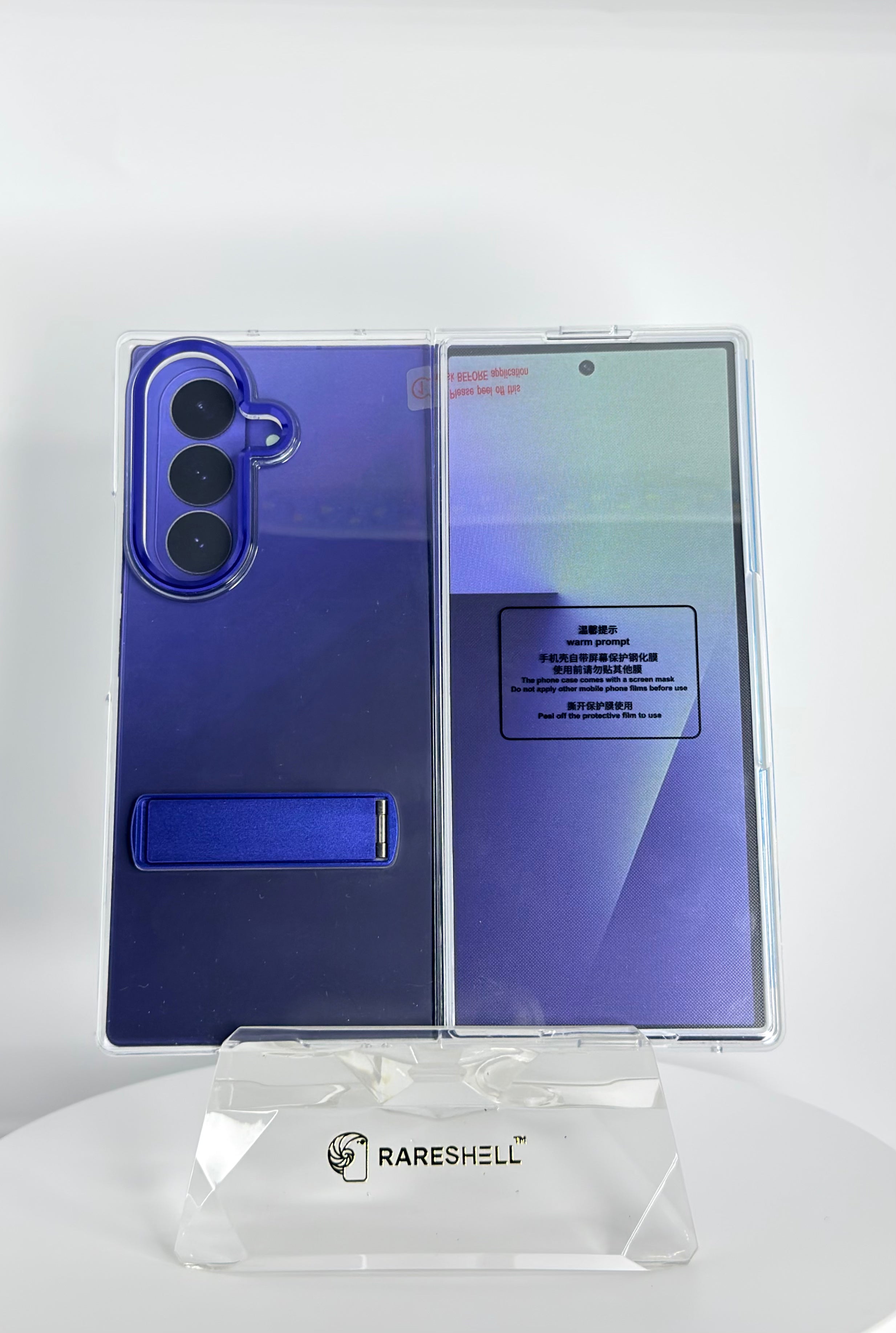 Clear Stand Case – Galaxy Z Fold 7