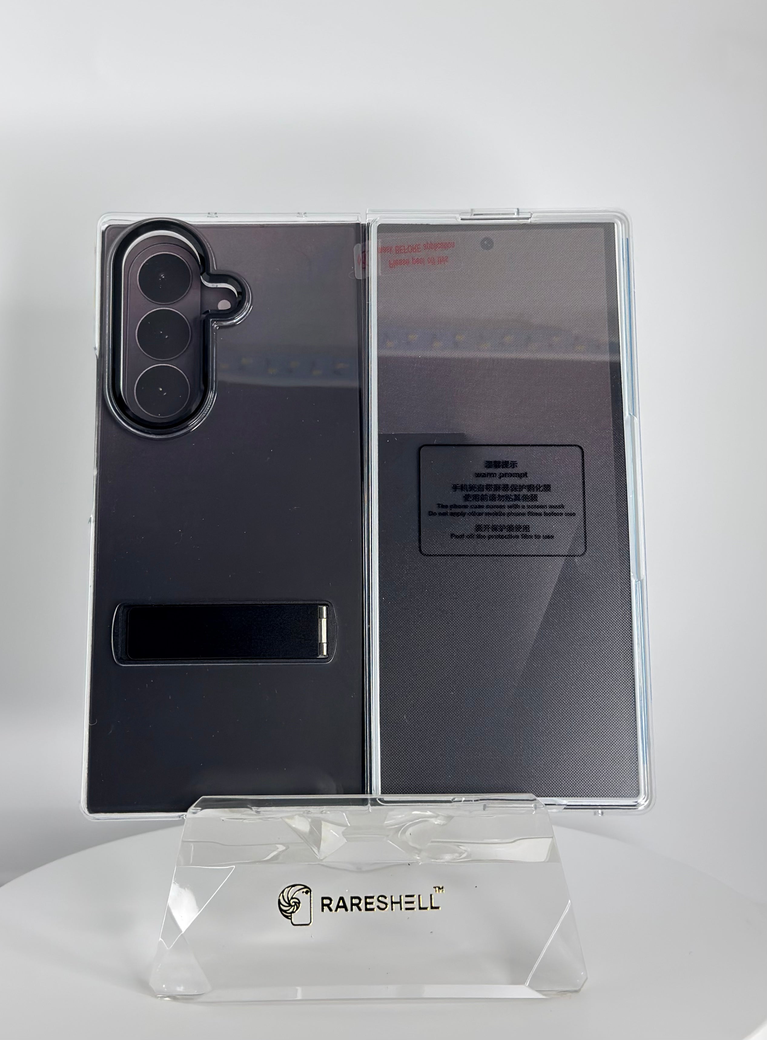 Clear Stand Case – Galaxy Z Fold 7
