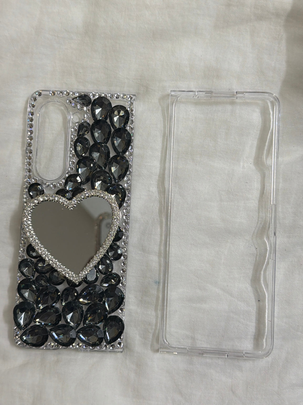HeartMirror Crystal Case - Galaxy Z Fold 5