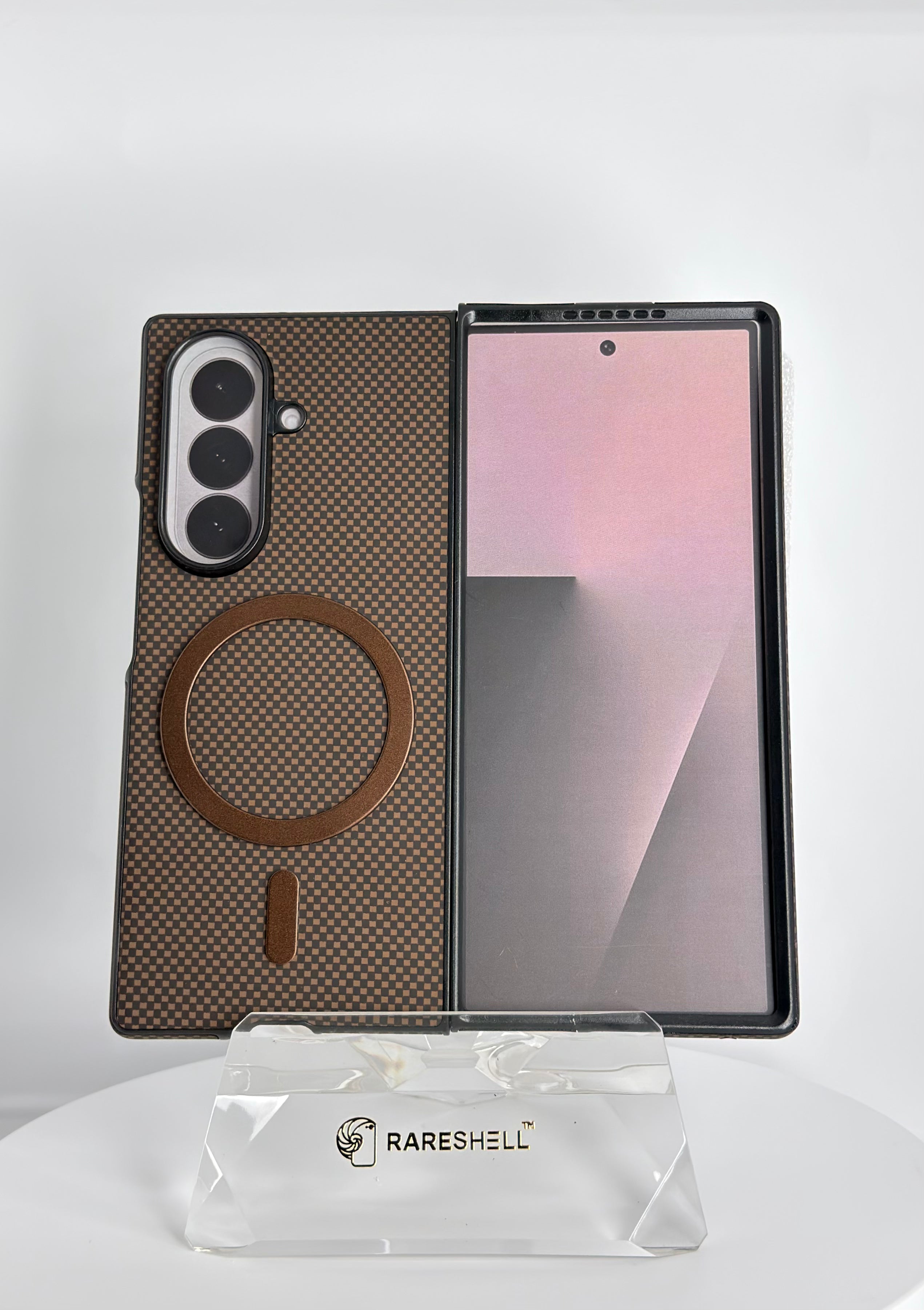 Carbon Weave Magnetic Case - Galaxy Z Fold 7