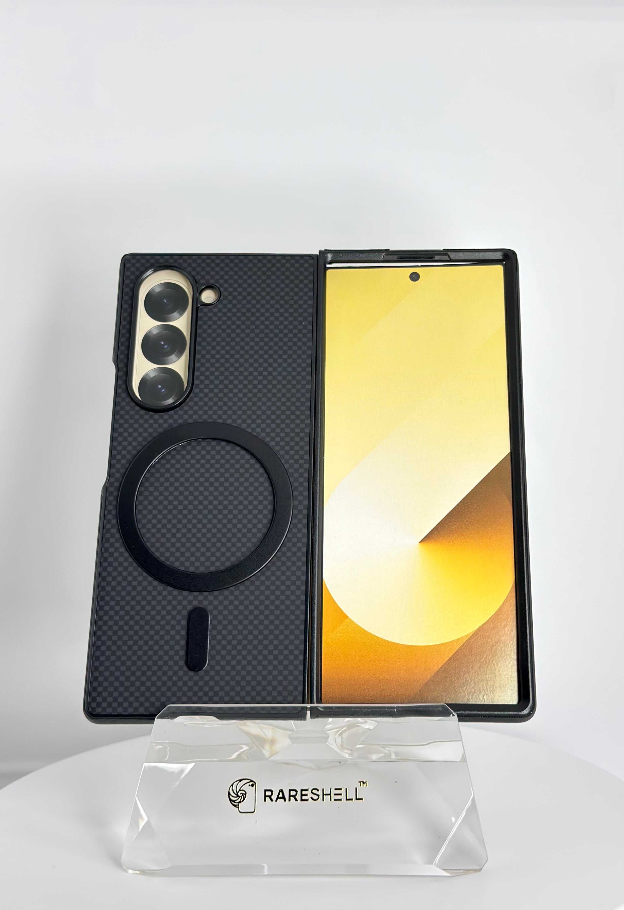 Carbon Weave Magnetic Case - Galaxy Z Fold 6