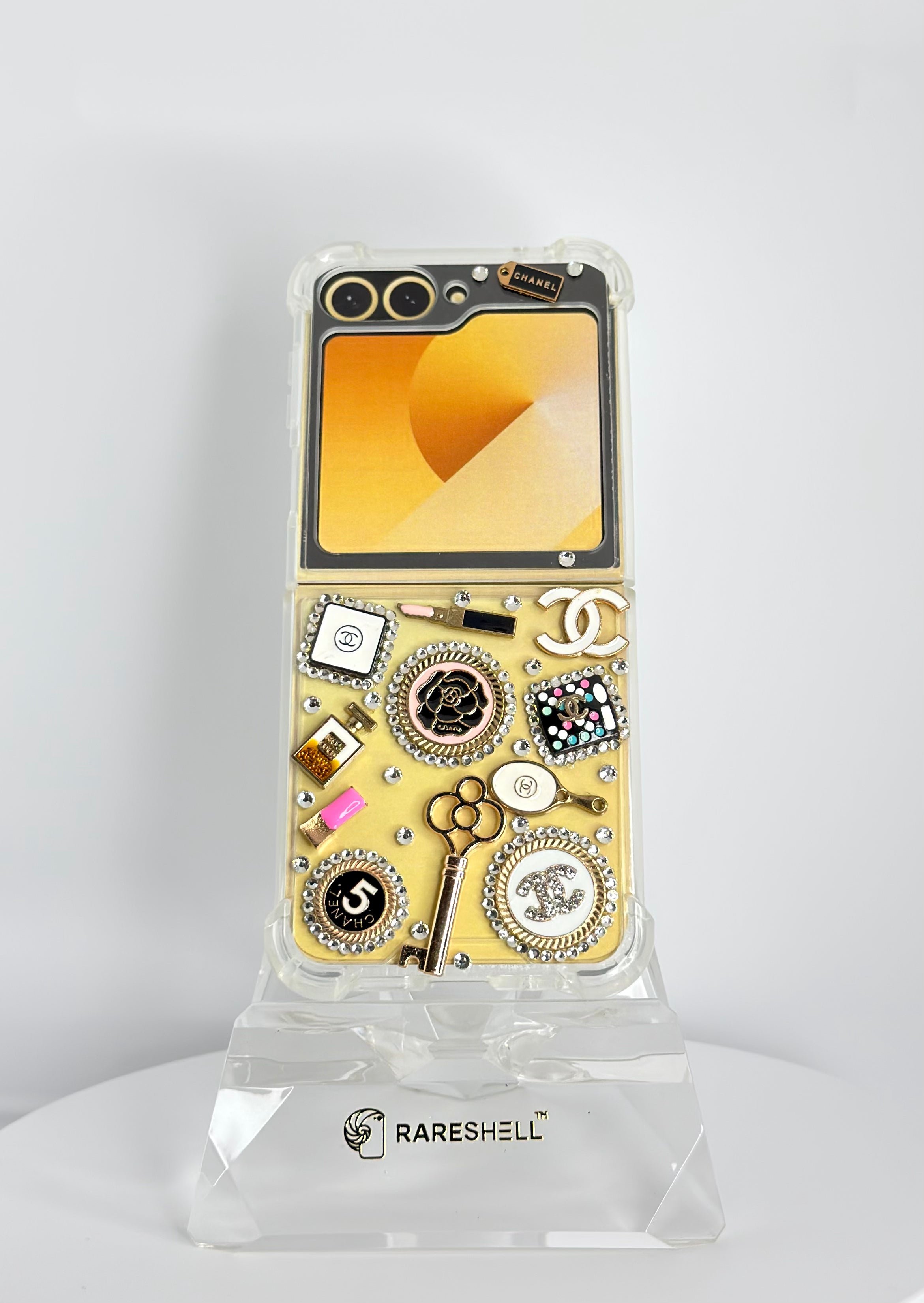 Luxe Charm Flip Case – Galaxy Z Flip 6