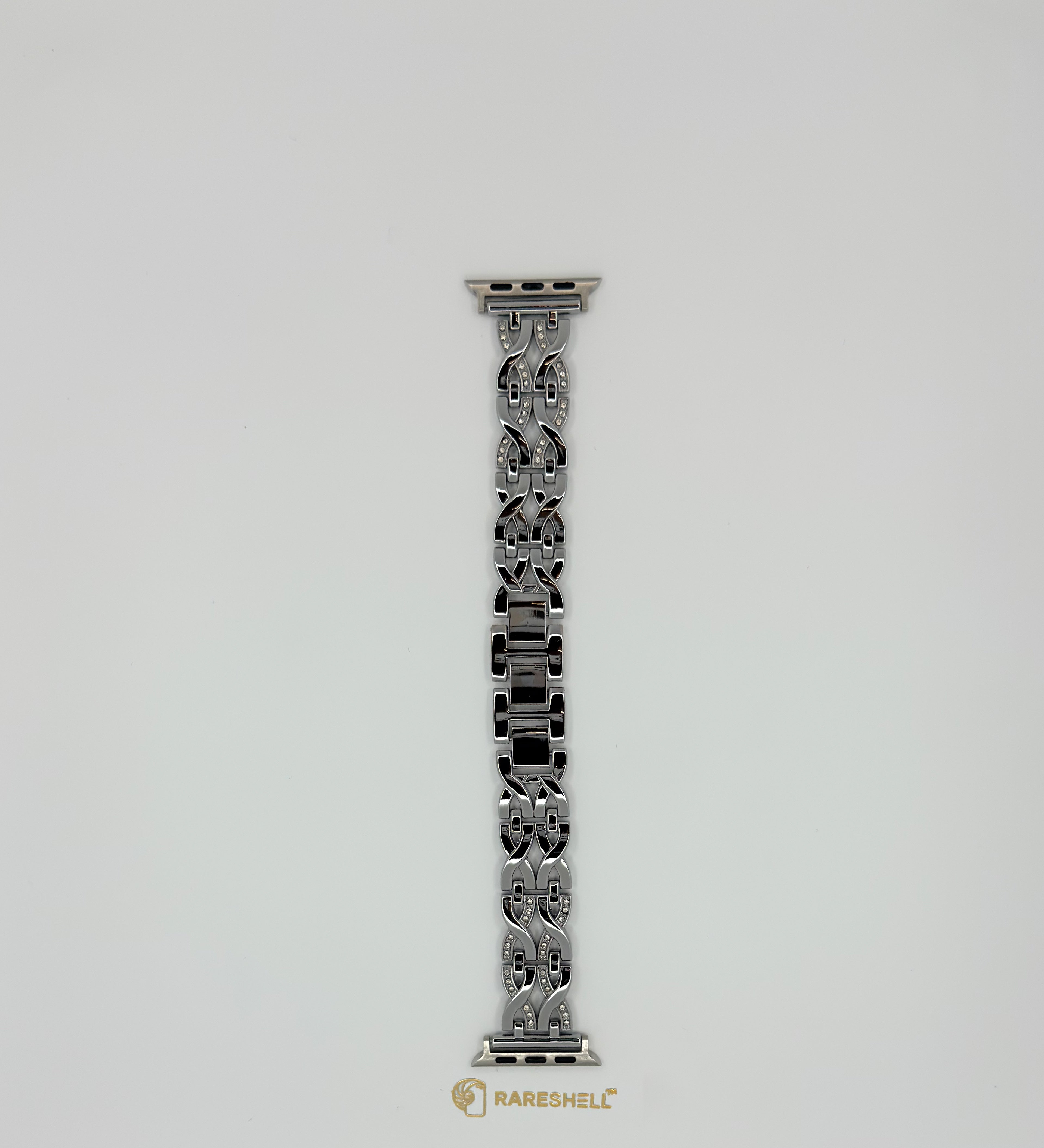 Luxe Crystal Steel Apple Watch Strap (38/40/41mm)