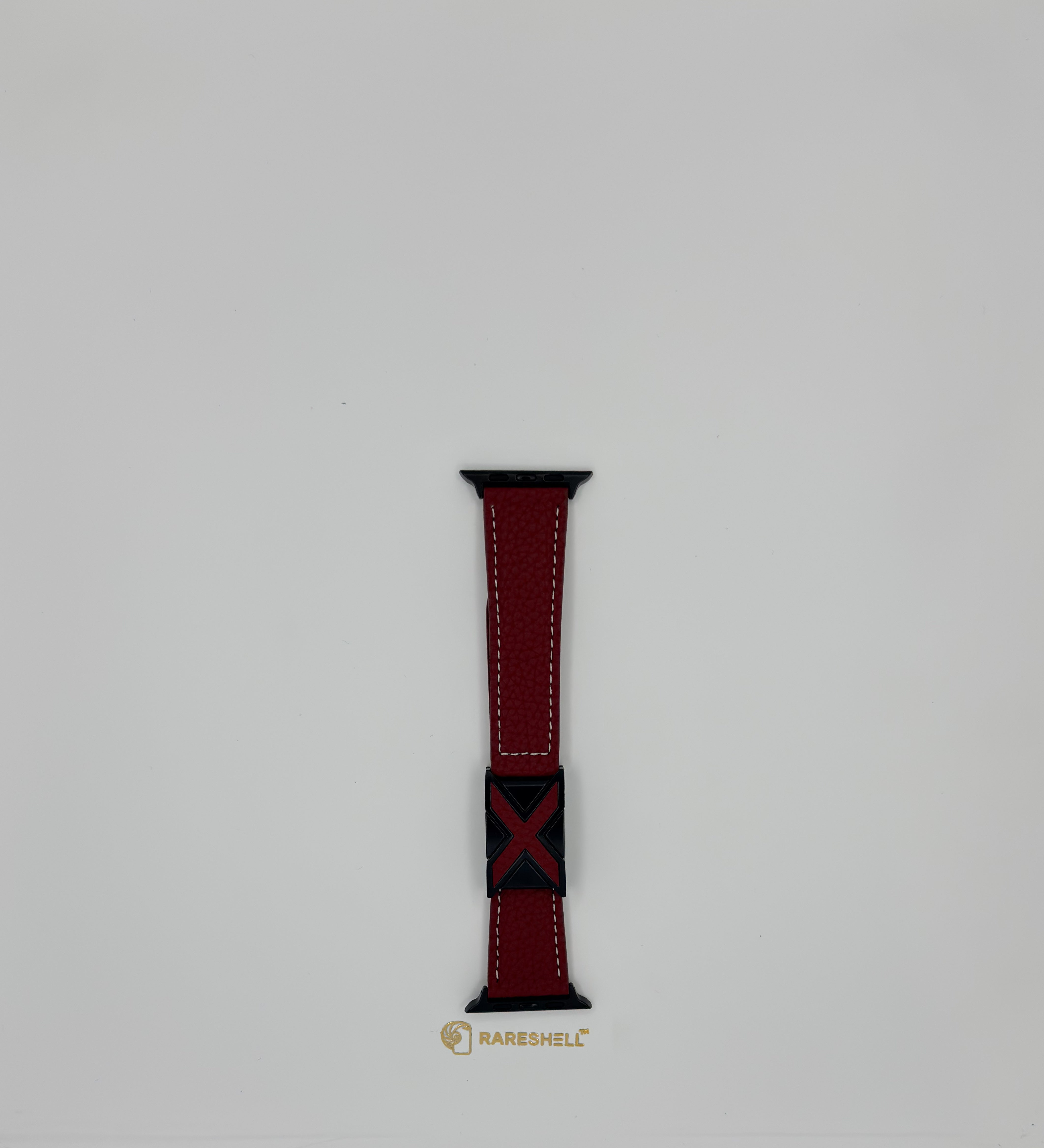 CrossLock Leather Apple Watch Strap (42/44/45/46/49mm)