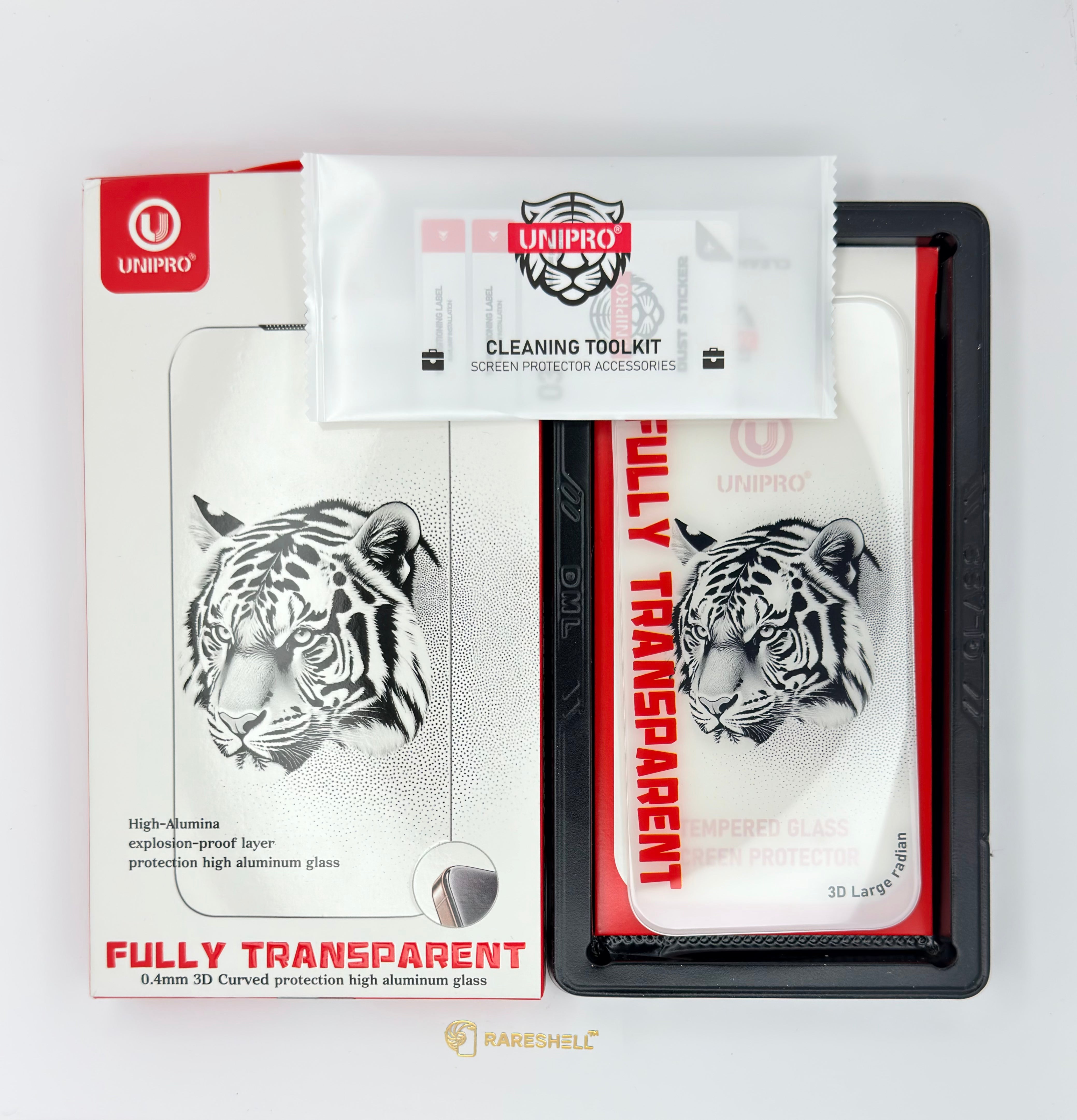 UNIPRO Borderless Full Transparent Glass - iPhone 17 Series - iPhone 14 Series