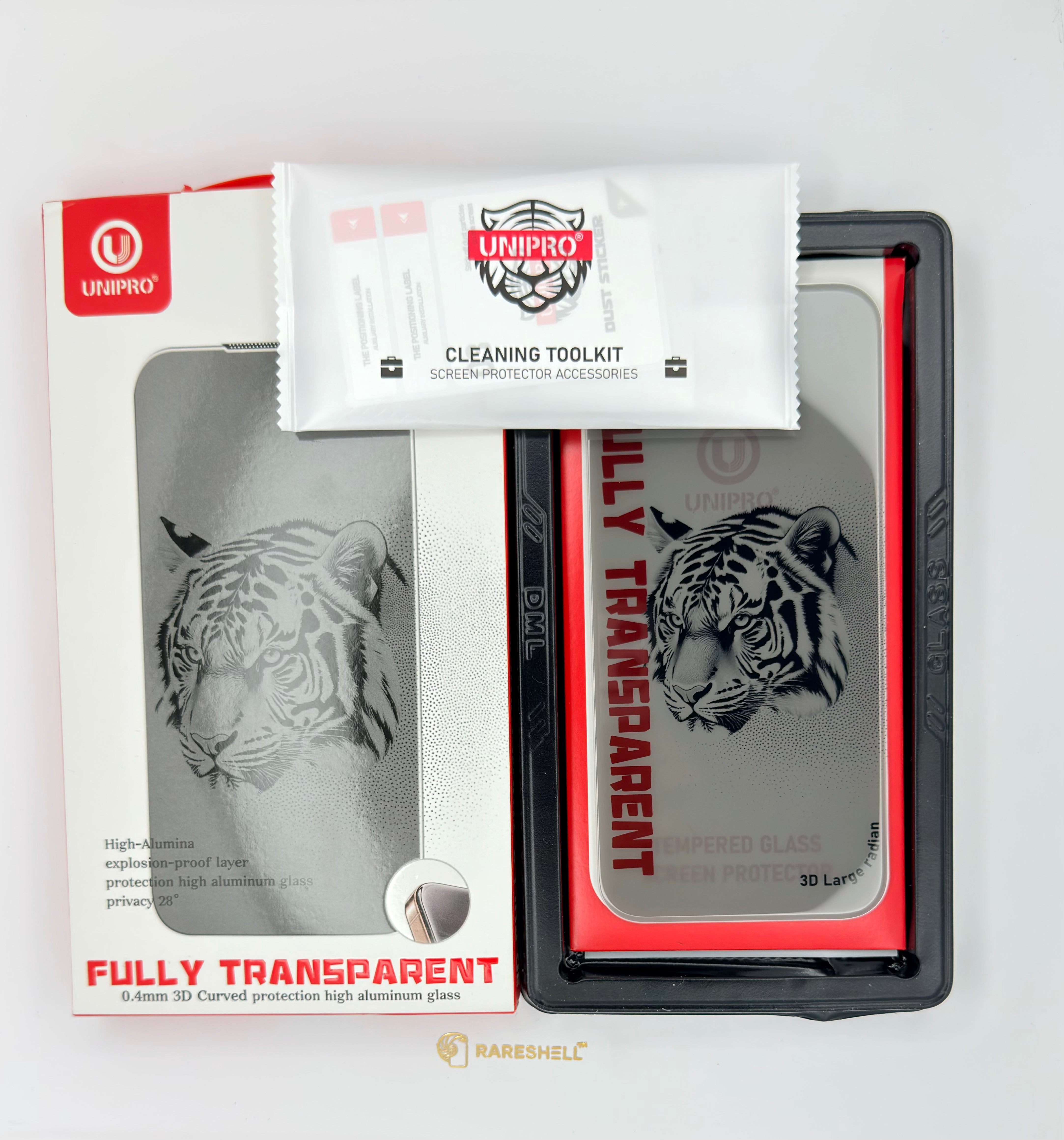 UNIPRO Borderless Privacy Glass - iPhone 17 Series - iPhone 14 Series