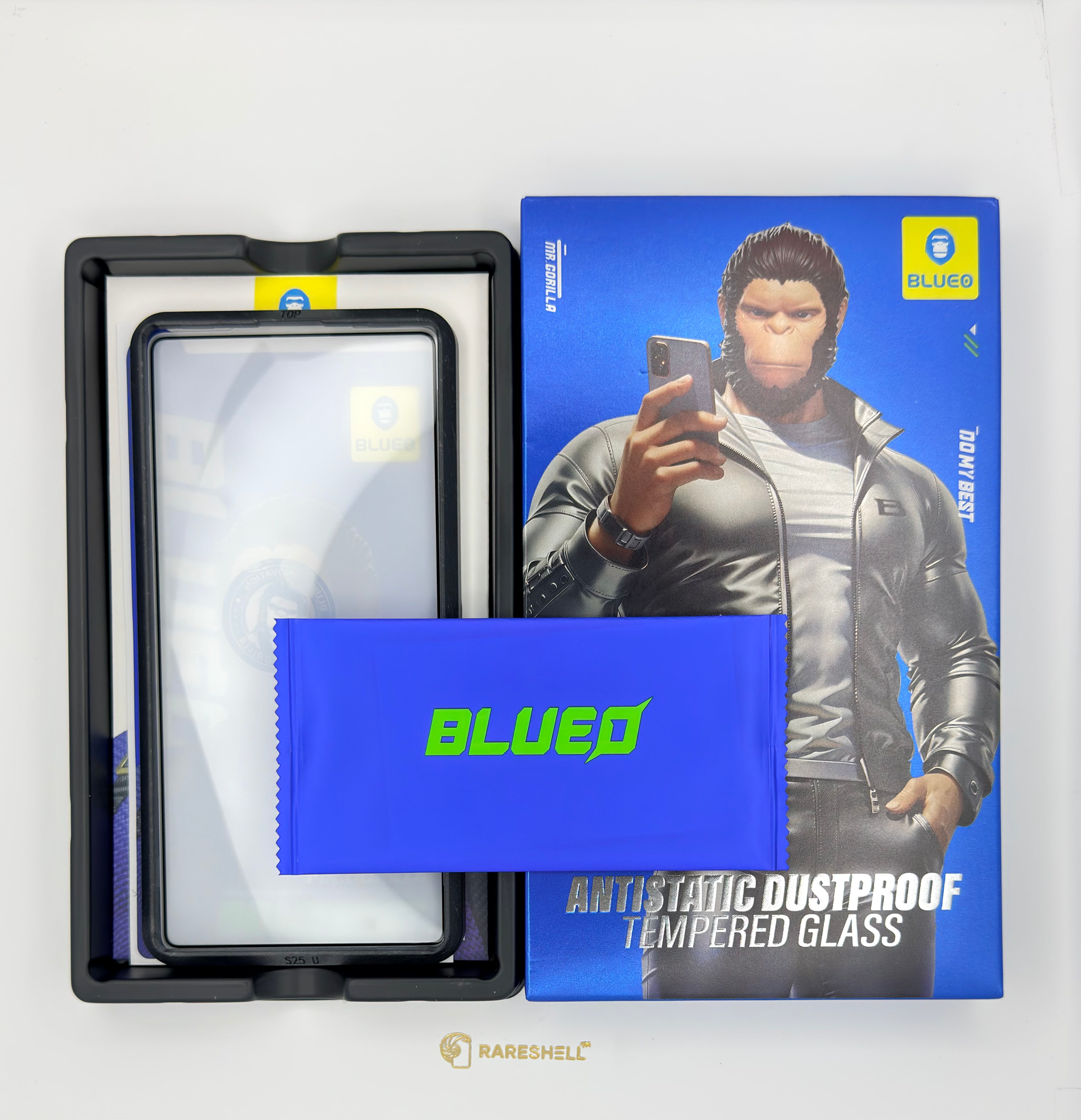 BLUEO Antistatic Dustproof Tempered Glass - Galaxy S Series