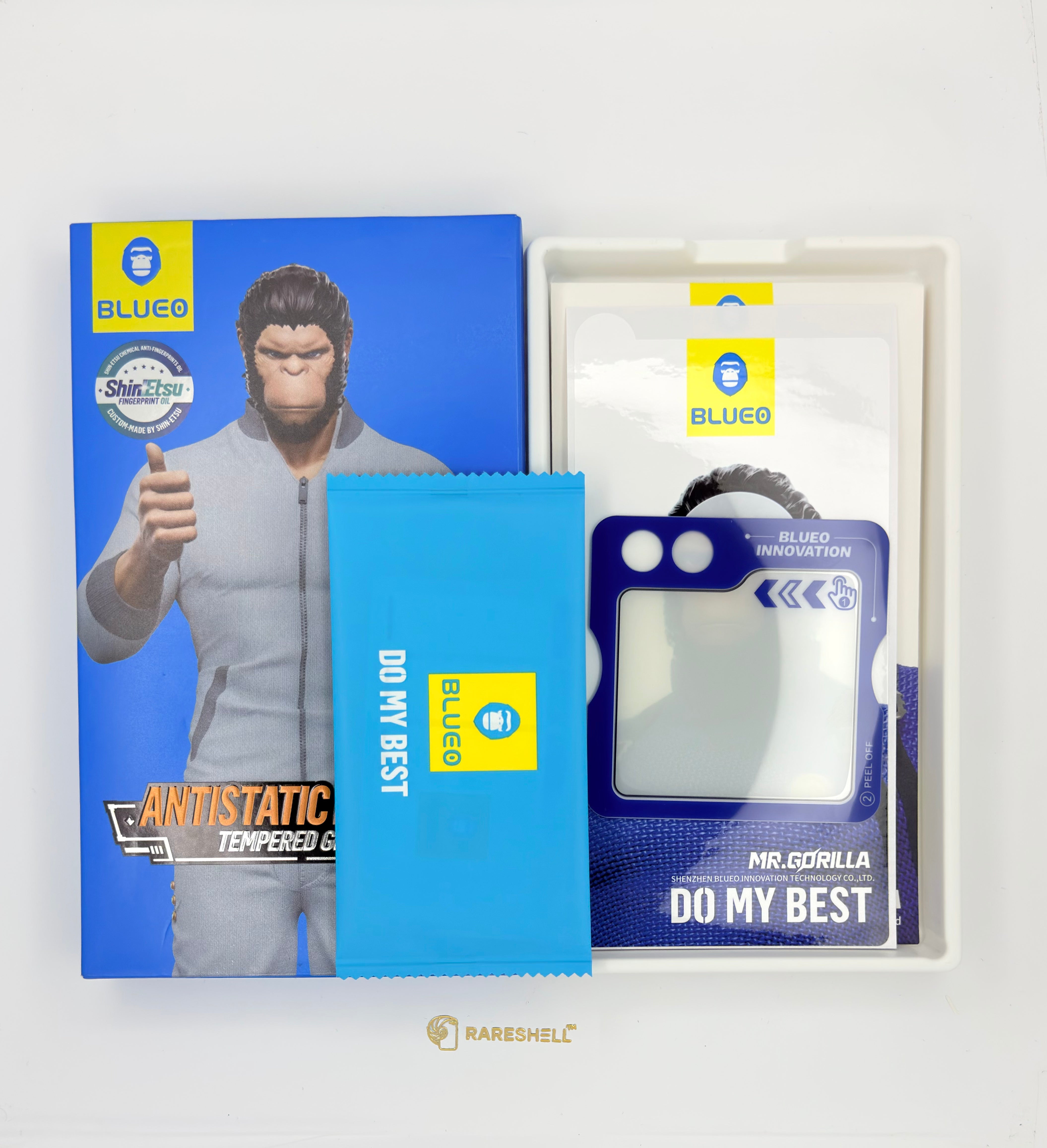 BLUEO Antistatic Dustproof Tempered Glass - Galaxy Z Series