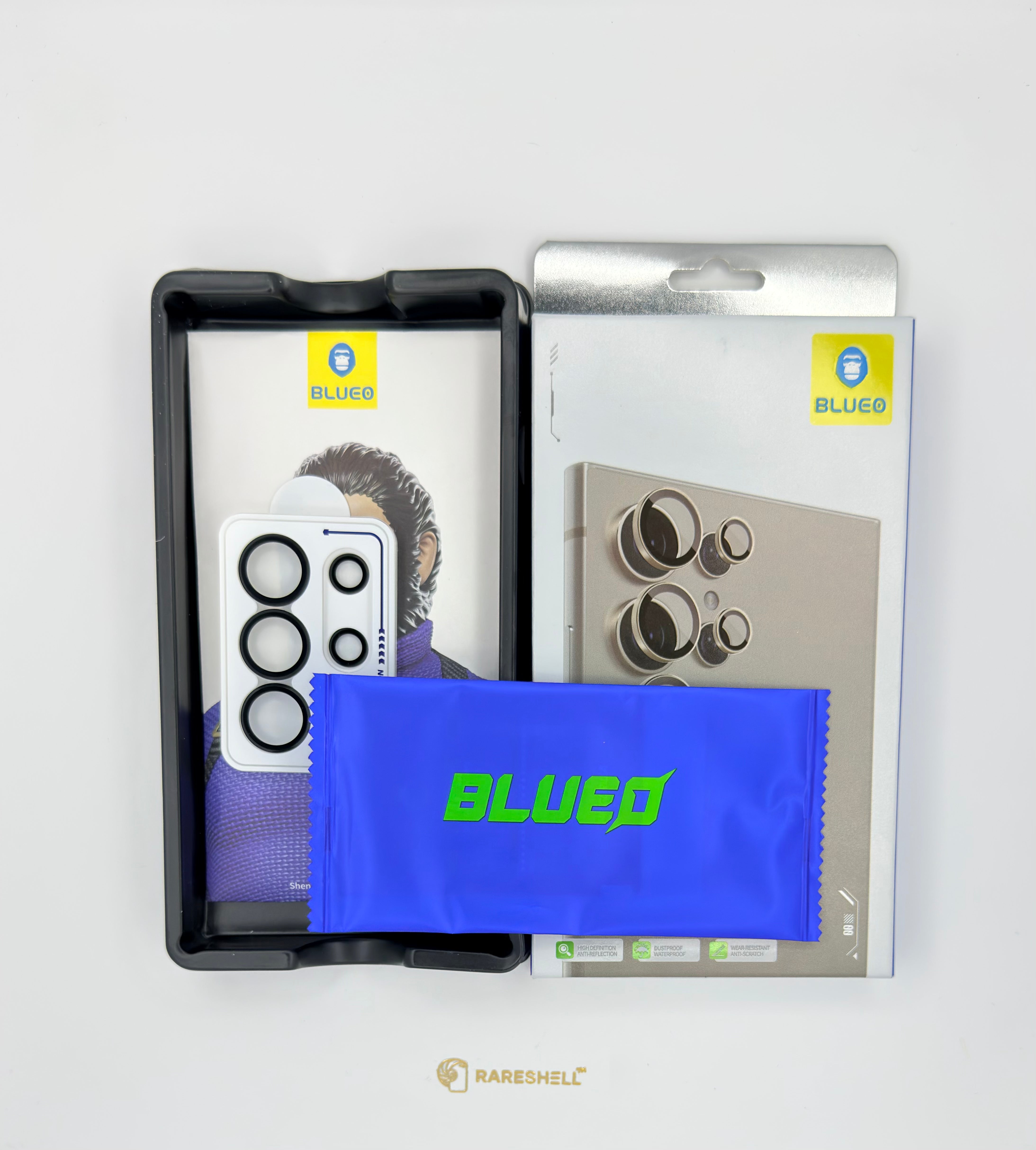 BLUEO Alloy Ring Lens Protector - Galaxy S26 Ultra - S24 Ultra