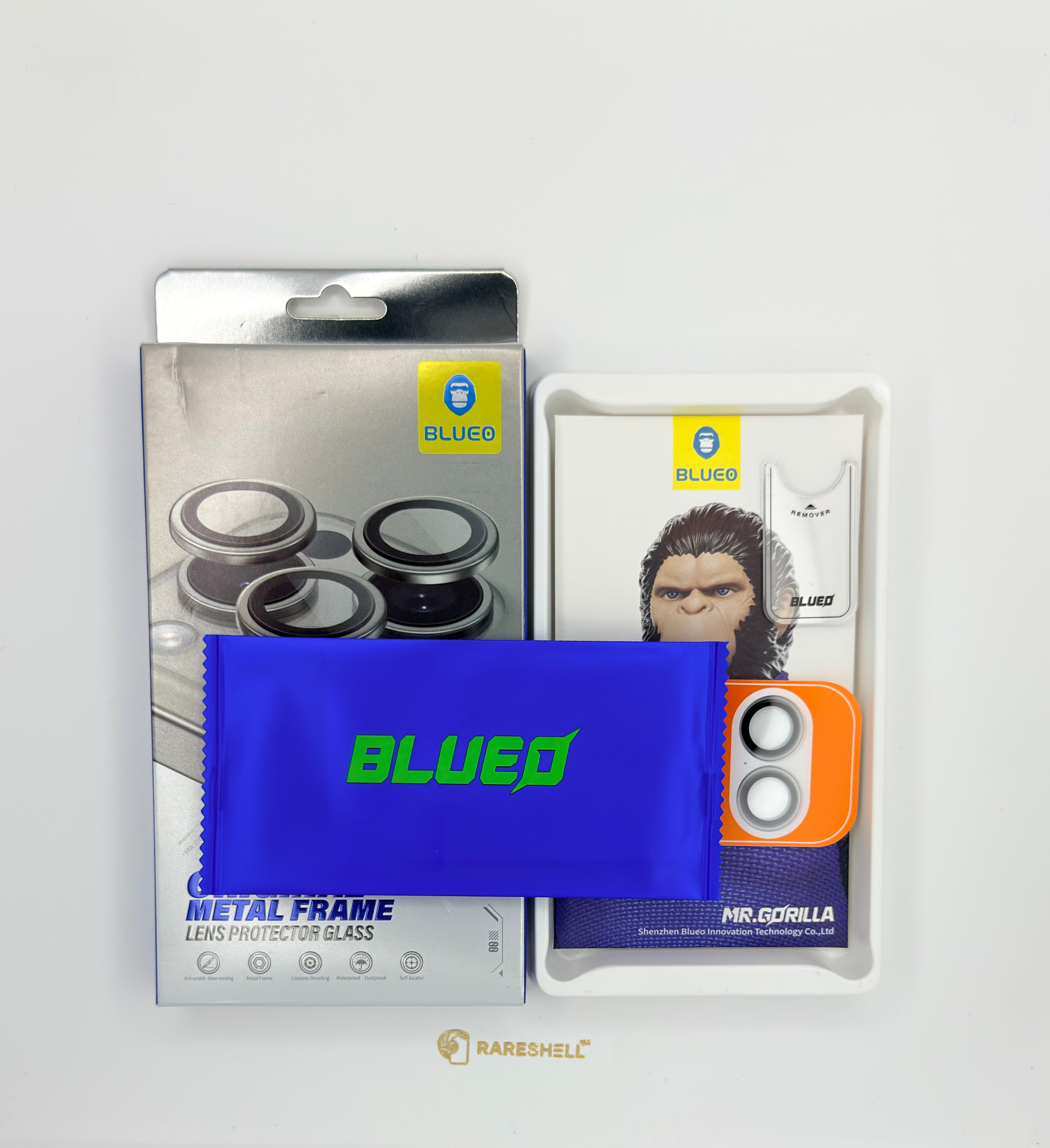 BLUEO Metal Frame Lens Protector - iPhone 17
