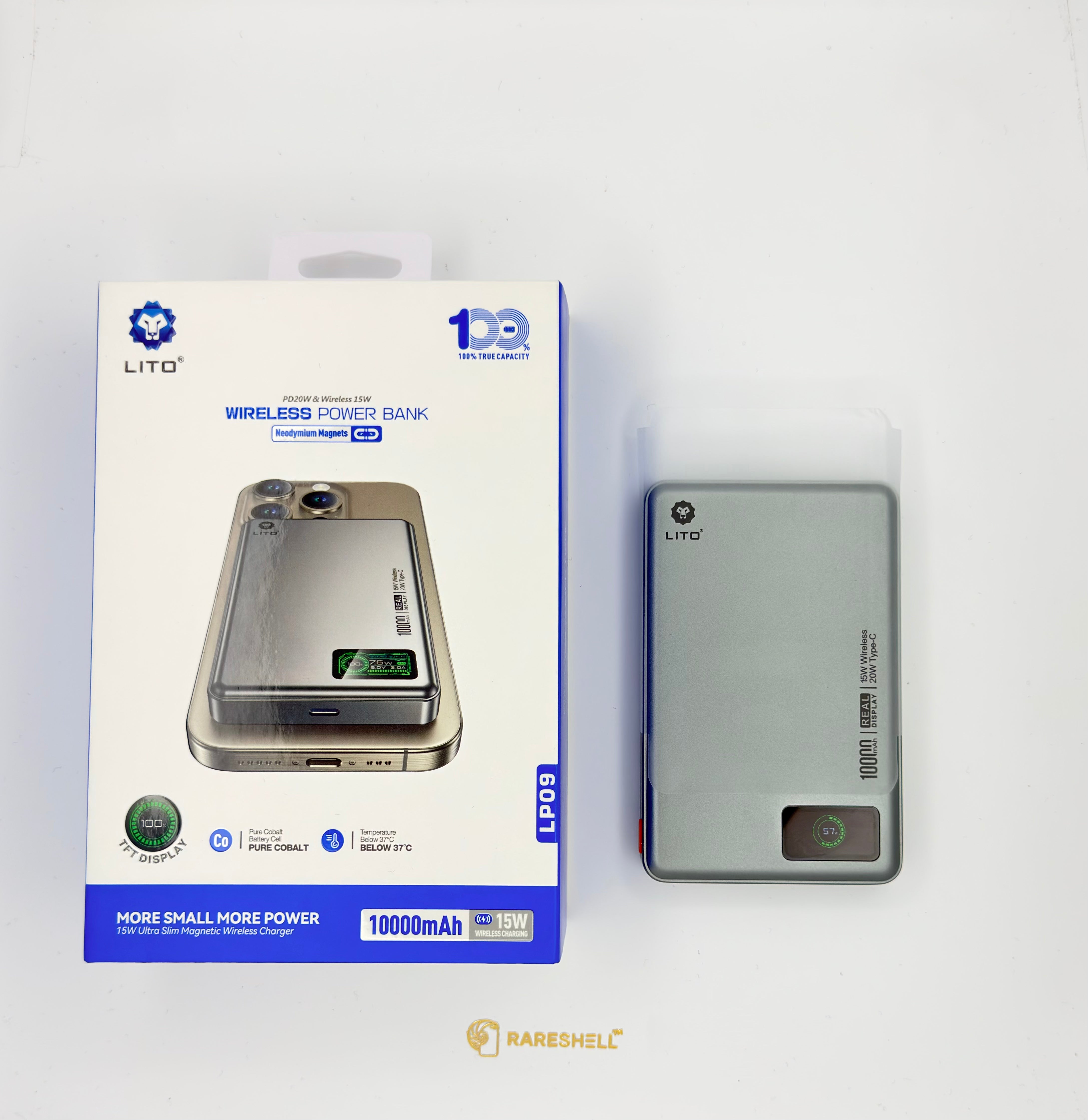 LITO LP09 Ultra Thin Magnetic Power Bank (5000, 10000mAh)