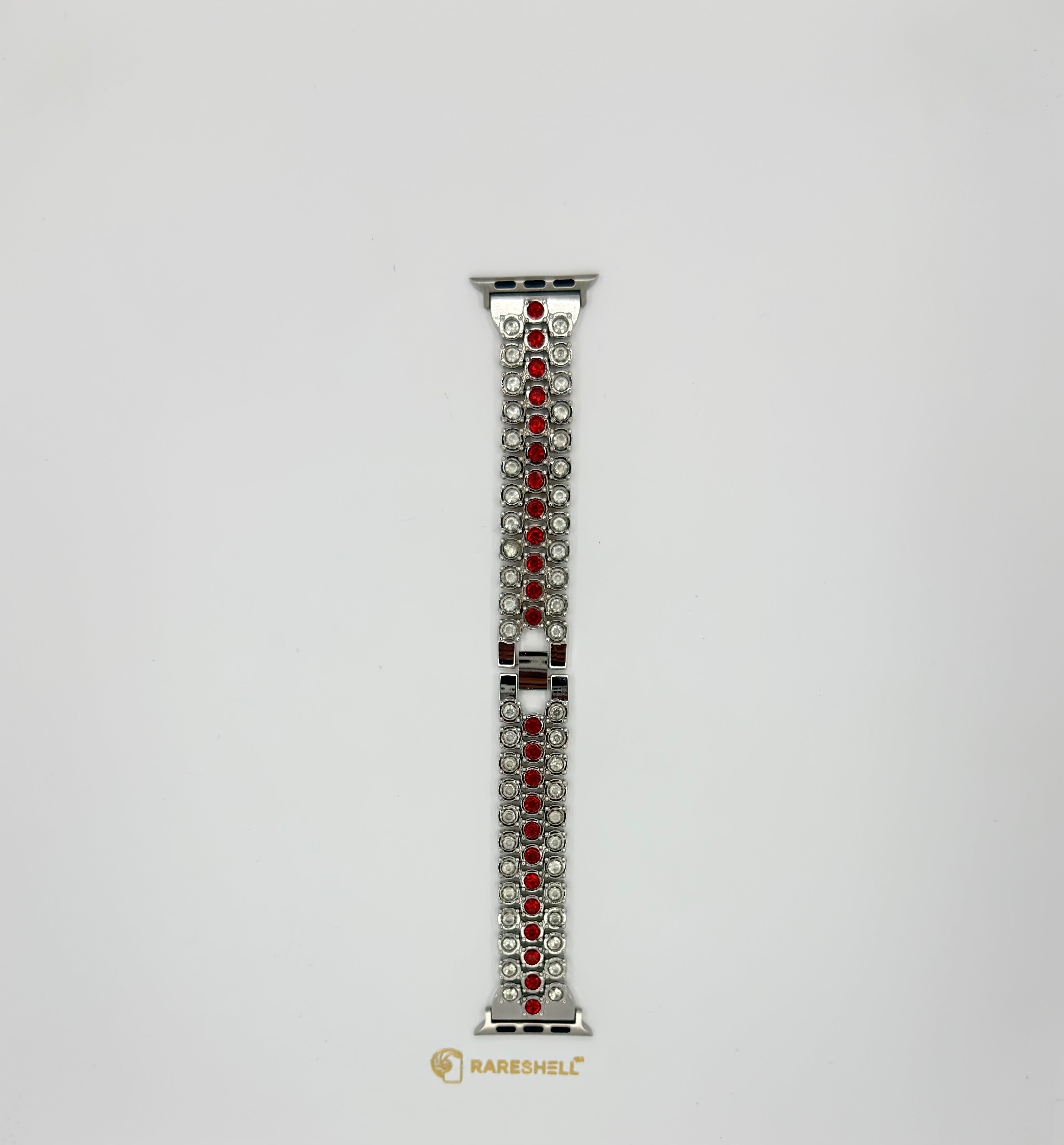 Luxe Crystal Steel Apple Watch Strap (38/40/41mm)