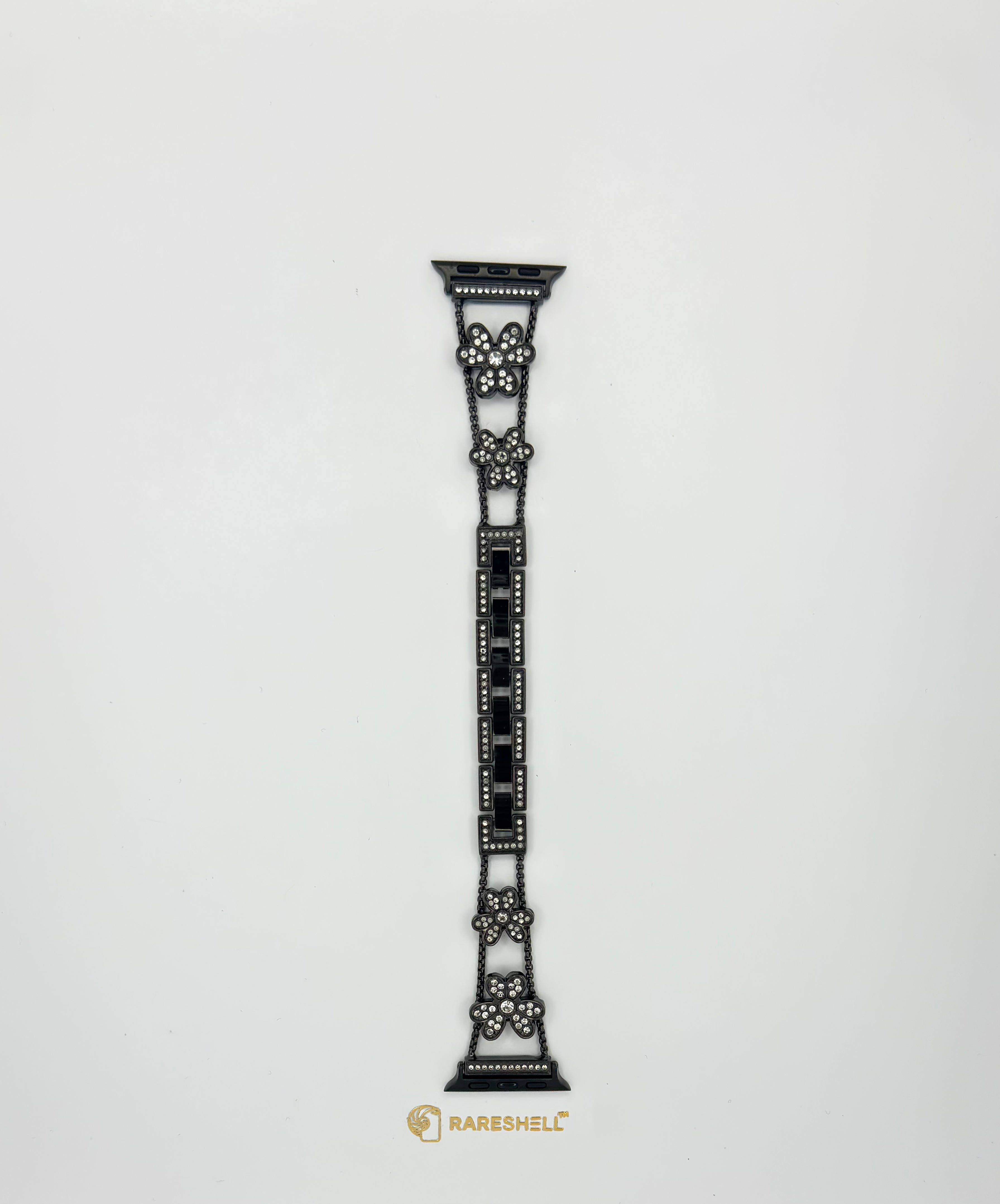 Luxe Crystal Steel Apple Watch Strap (38/40/41mm)