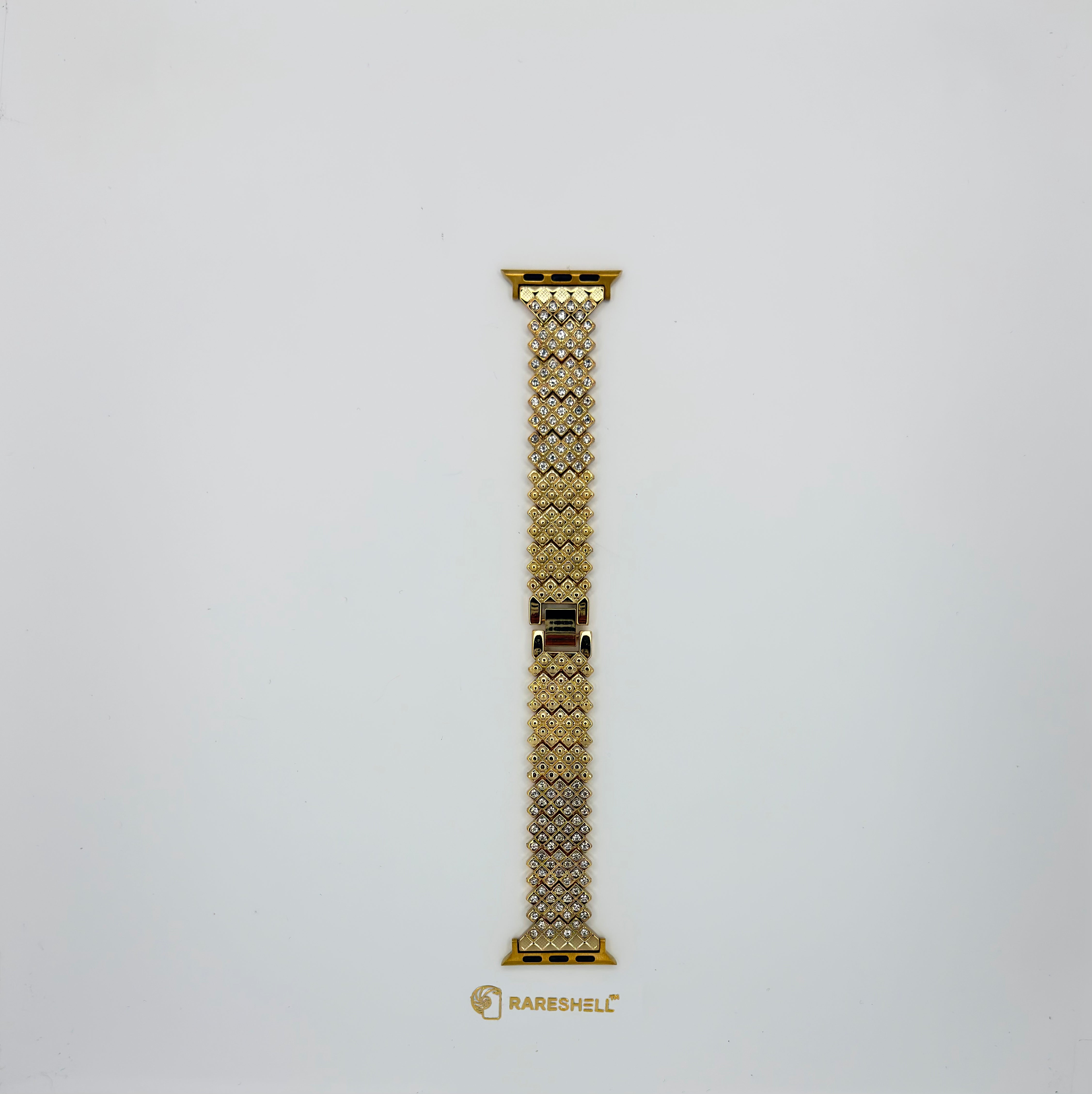 Luxe Crystal Steel Apple Watch Strap (38/40/41mm)