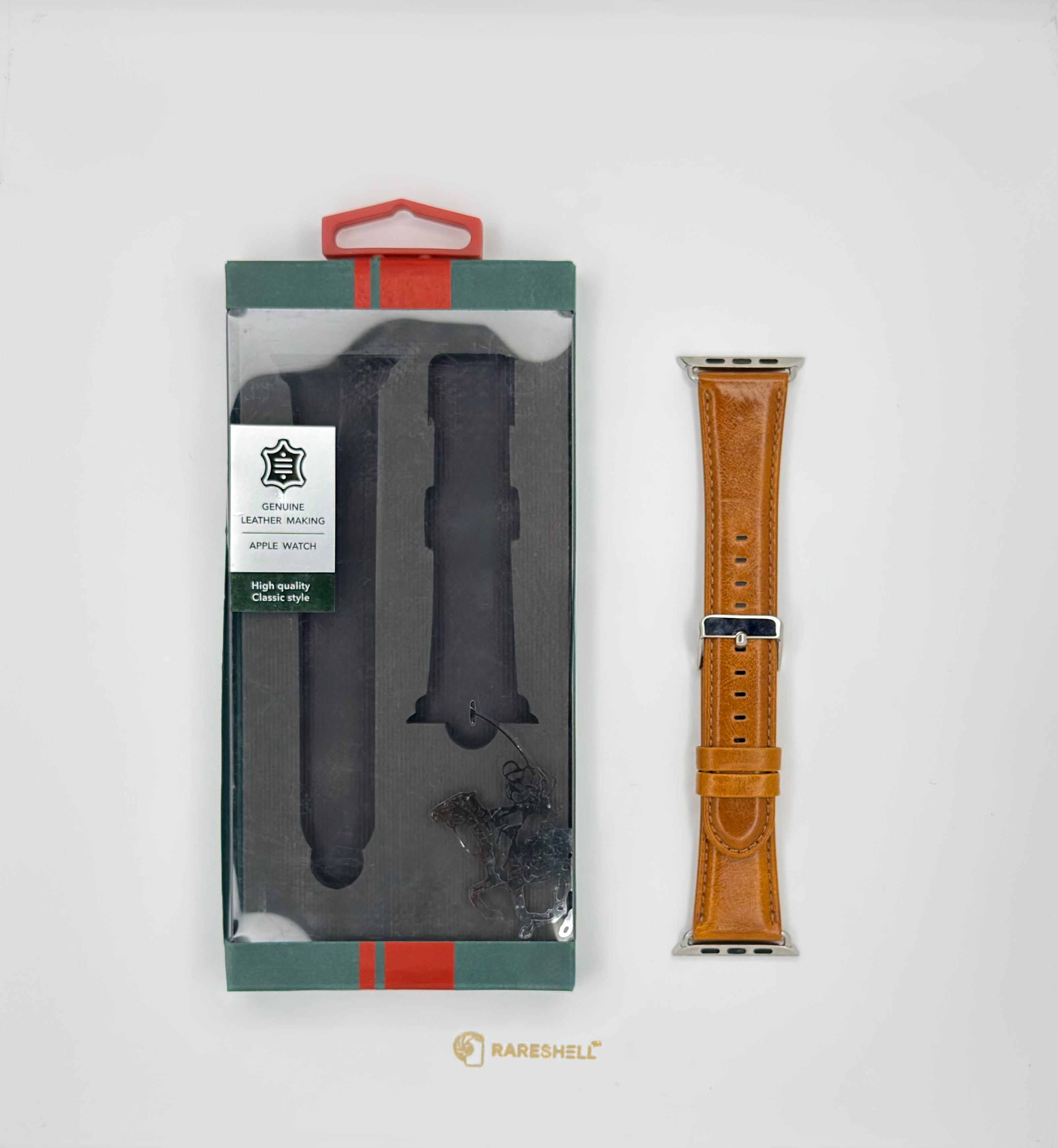 Santa Barbara Heritage Leather Apple Watch Strap (42/44/45/46/49mm)