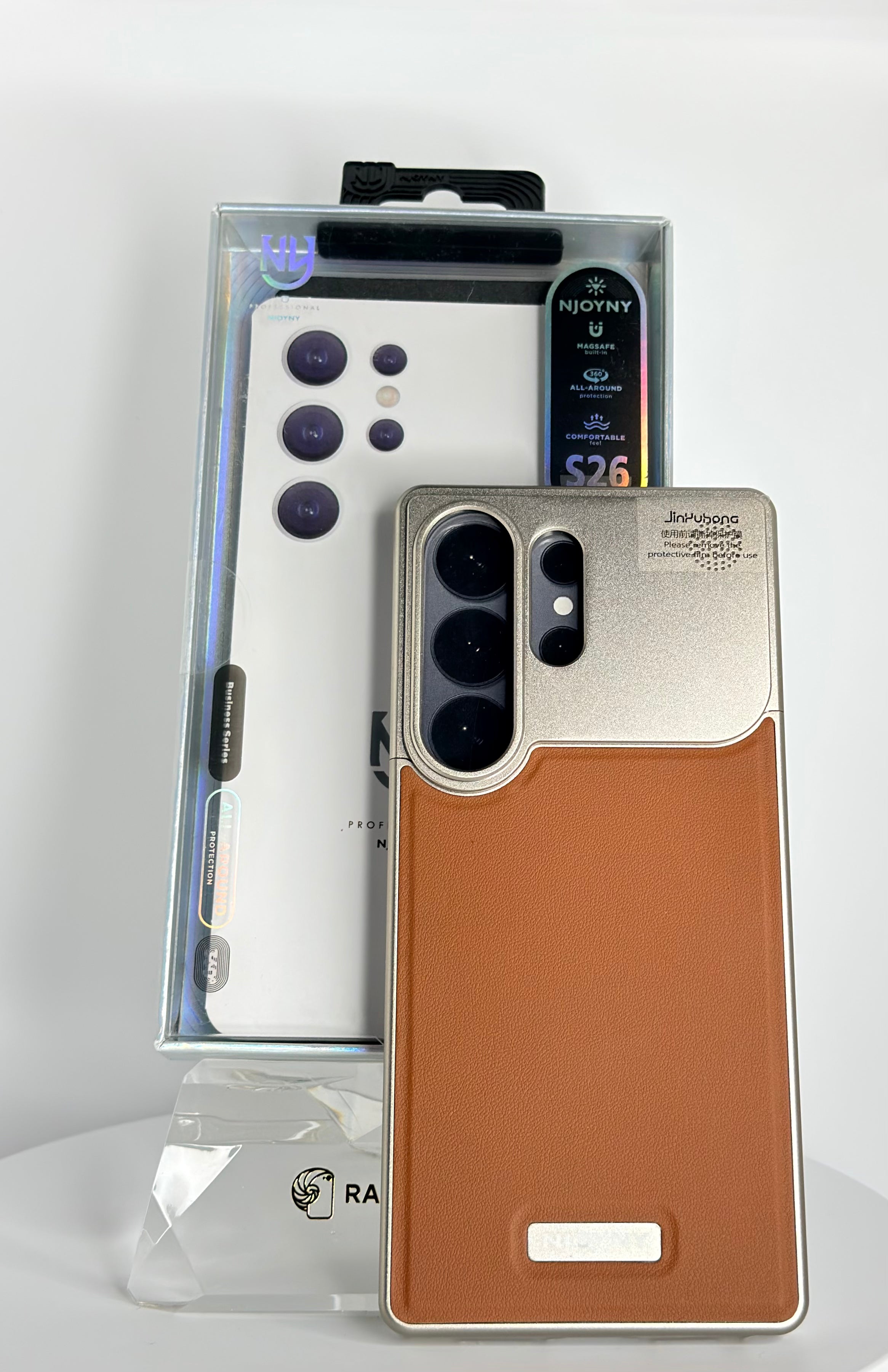 NJOYNY Aroma Lock Metal Case – Galaxy S26 Ultra