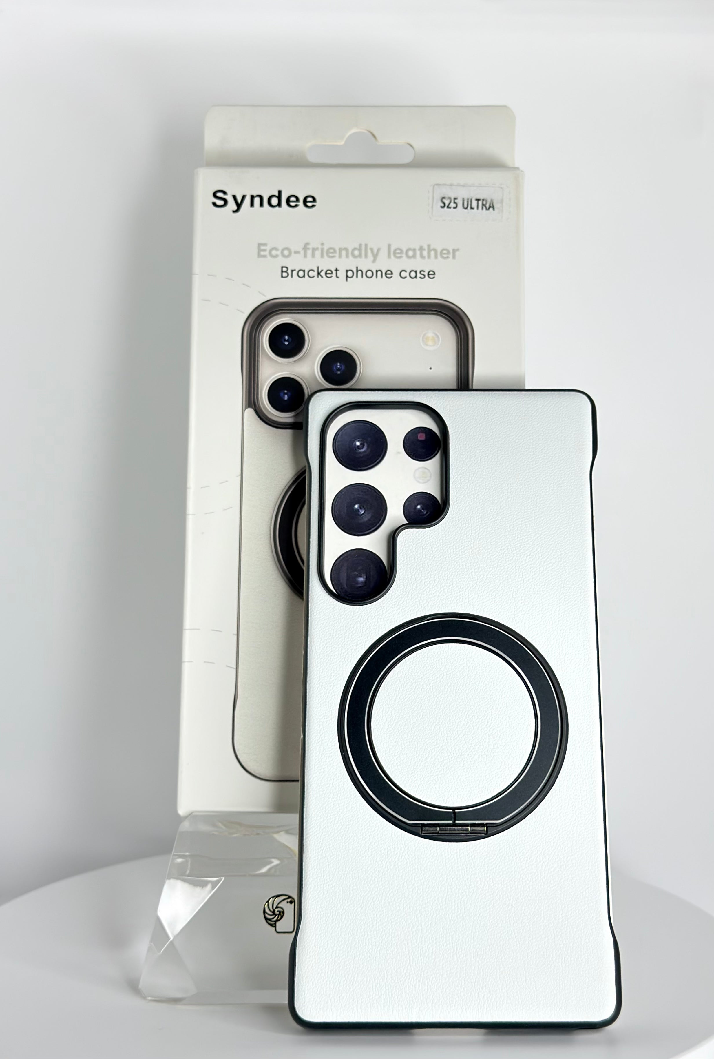 Syndee Magnetic Bracket Ring Case – Galaxy S25 Ultra