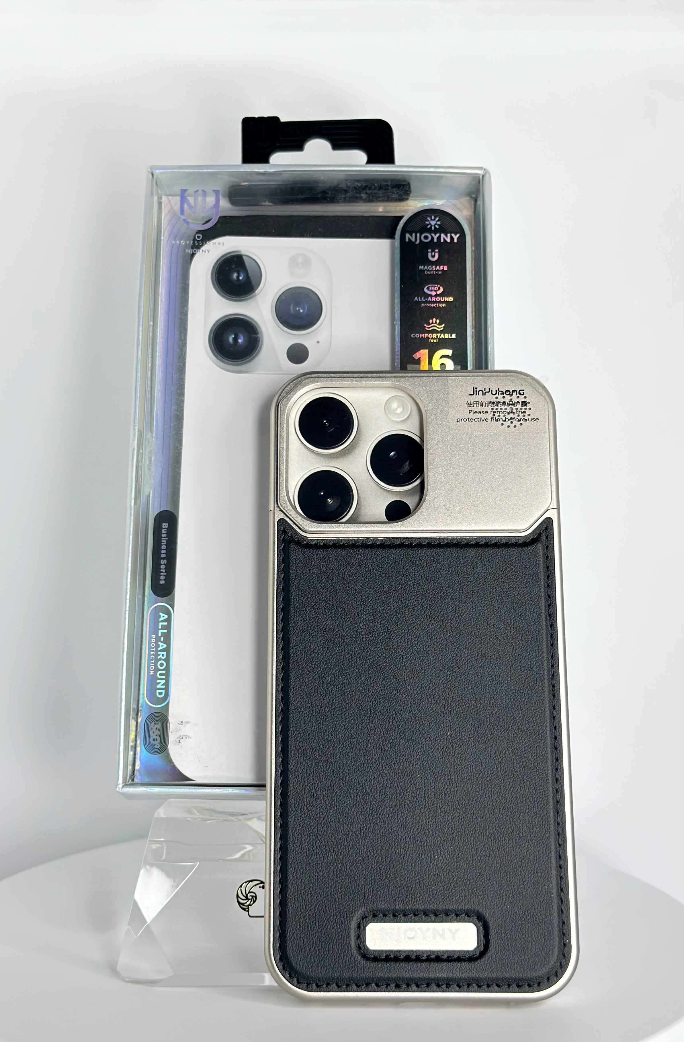 Njoyny AromaLock MagSafe Metal Case – iPhone 16 Pro