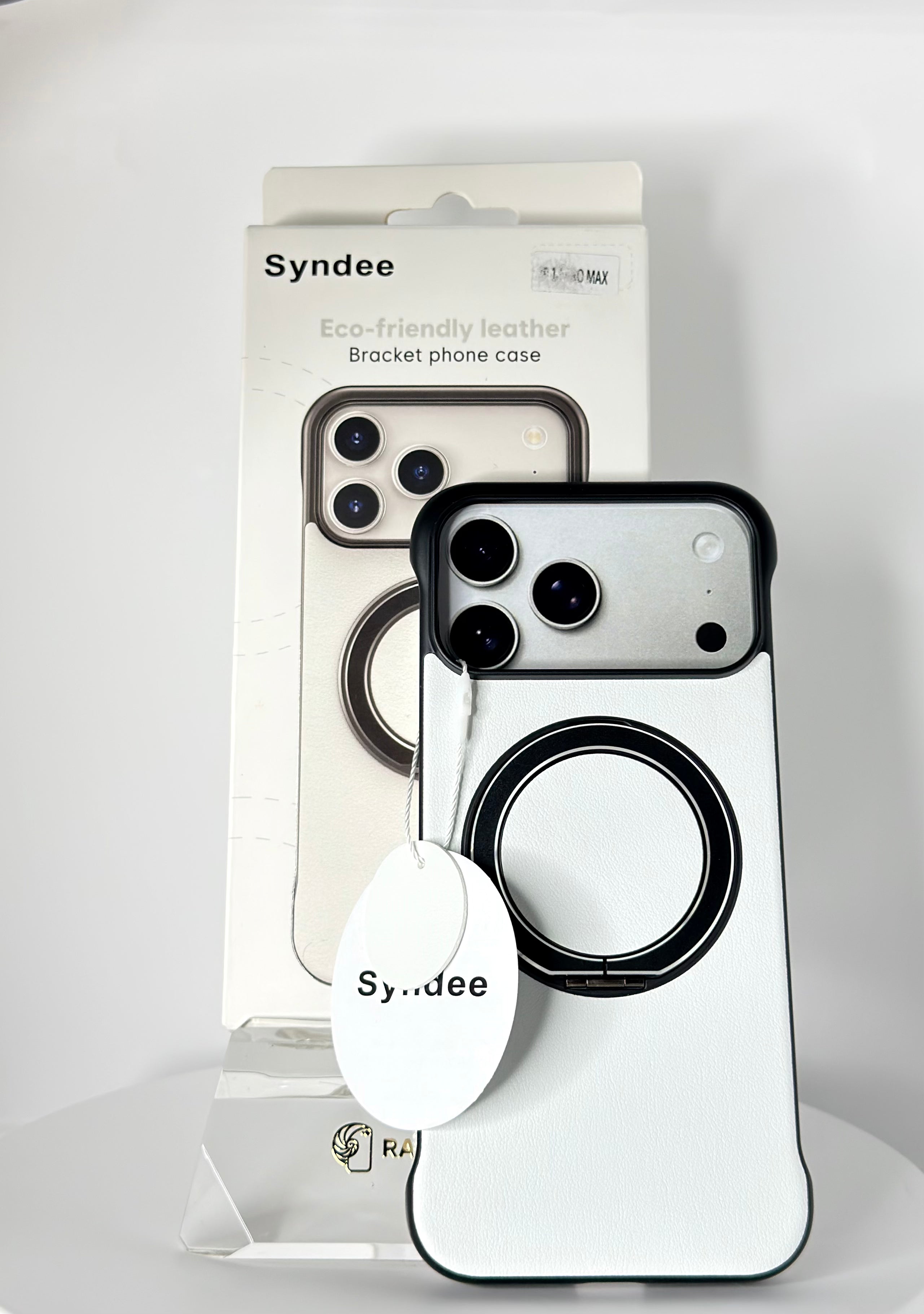 Syndee Magnetic Bracket Ring Case – iPhone 17 Pro Max