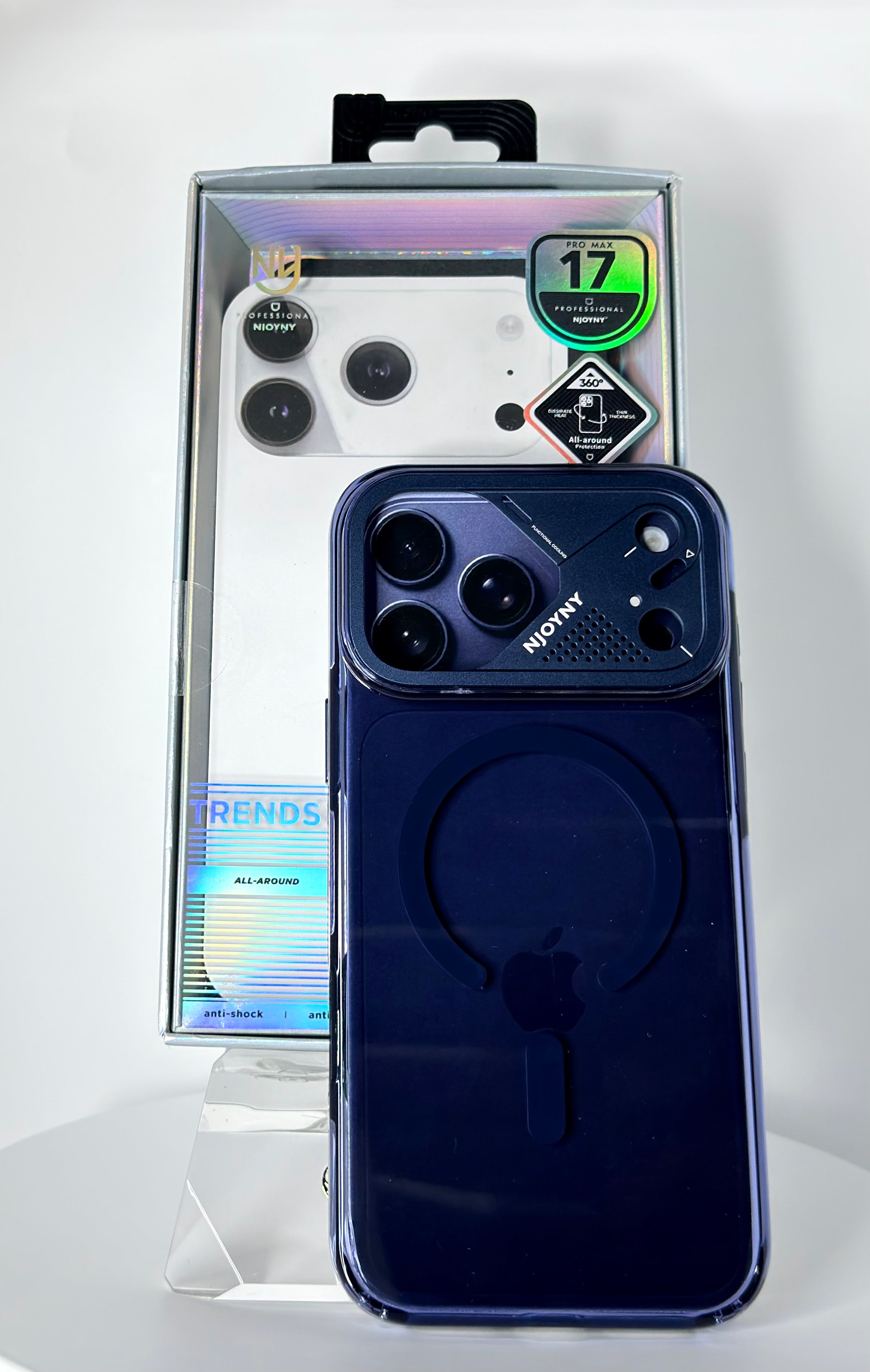 NJOYNY ClearGuard Case – iPhone 17 Pro