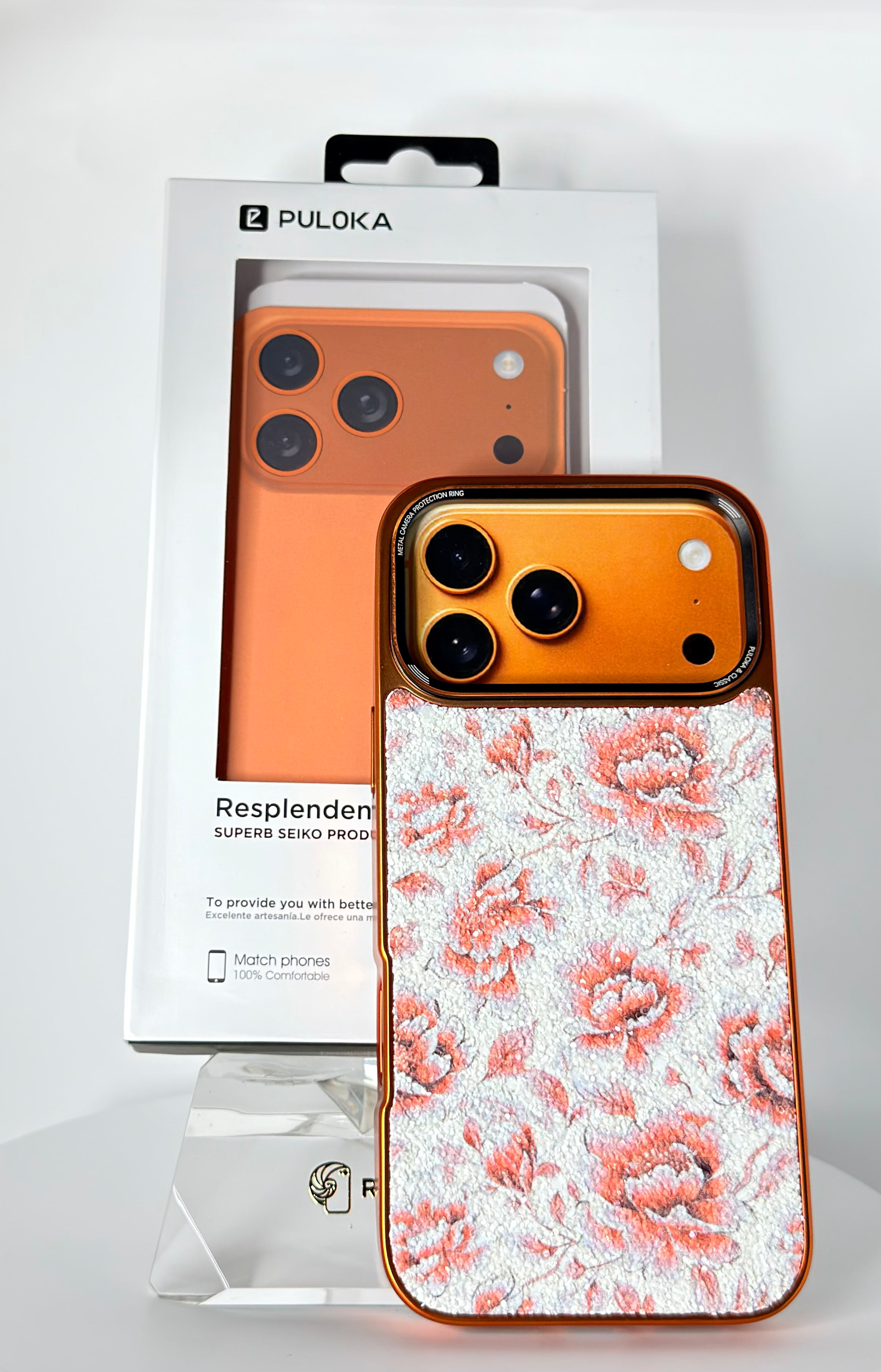 Puloka Bloom Texture Case – iPhone 17 Pro Max