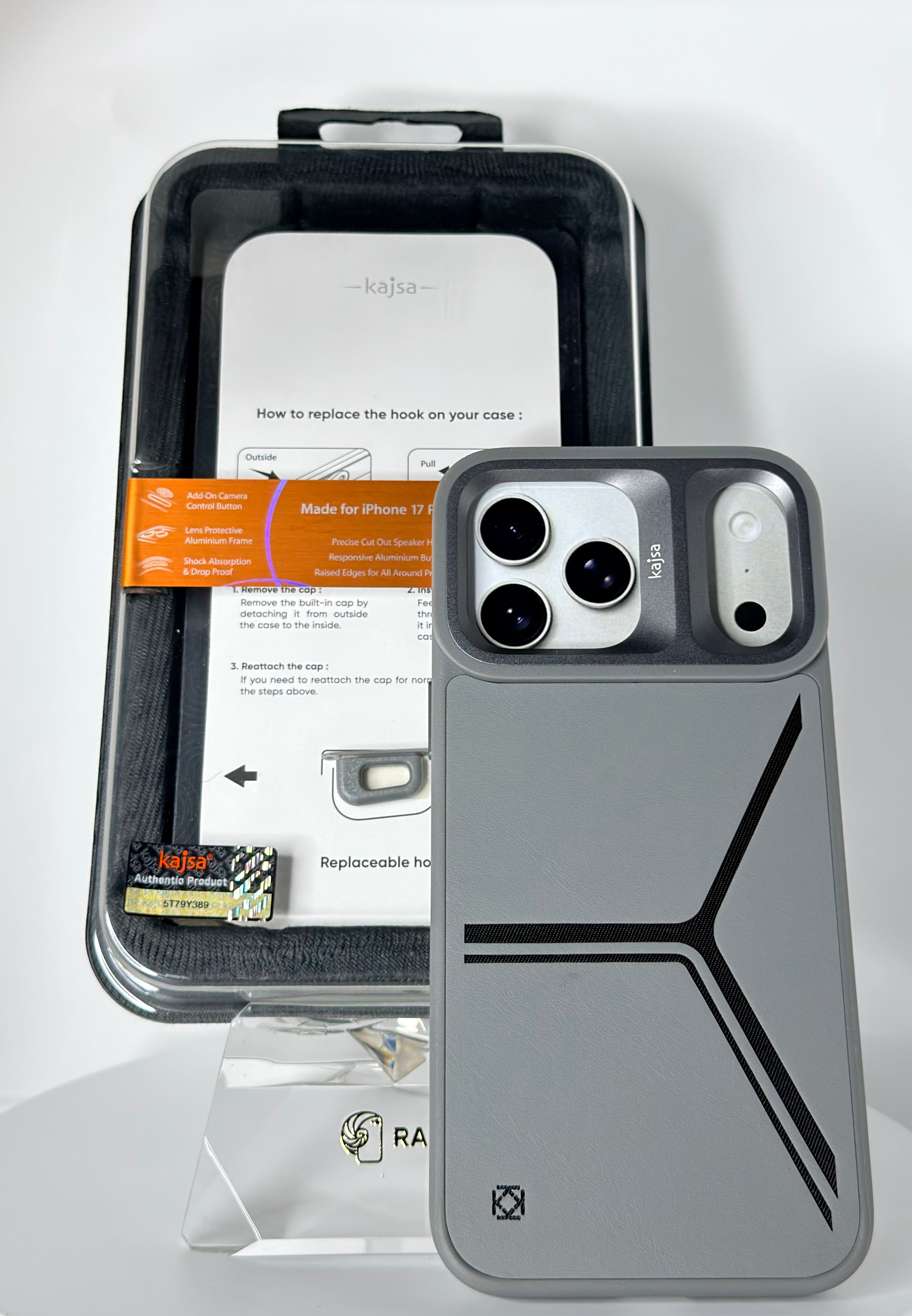 Kajsa Splendid Laser Cut Case – iPhone 17 Pro Max