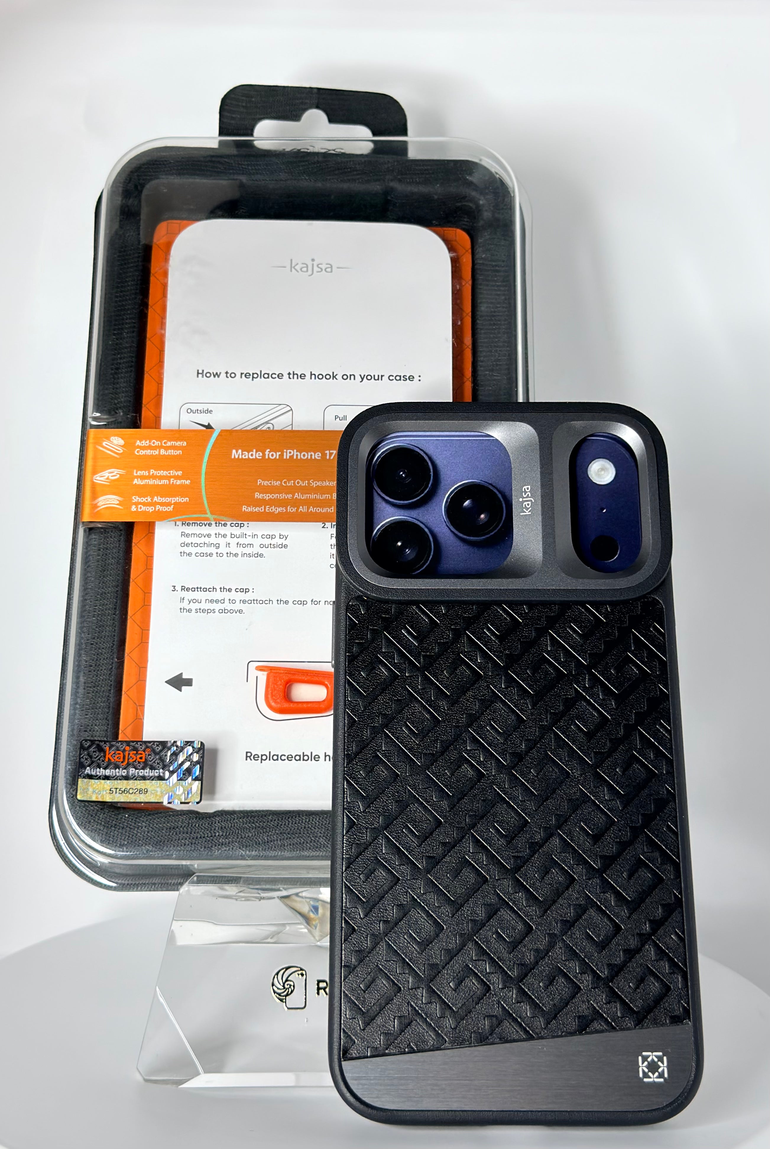 Kajsa Metallic Maze 2 Case  – iPhone 17 Pro