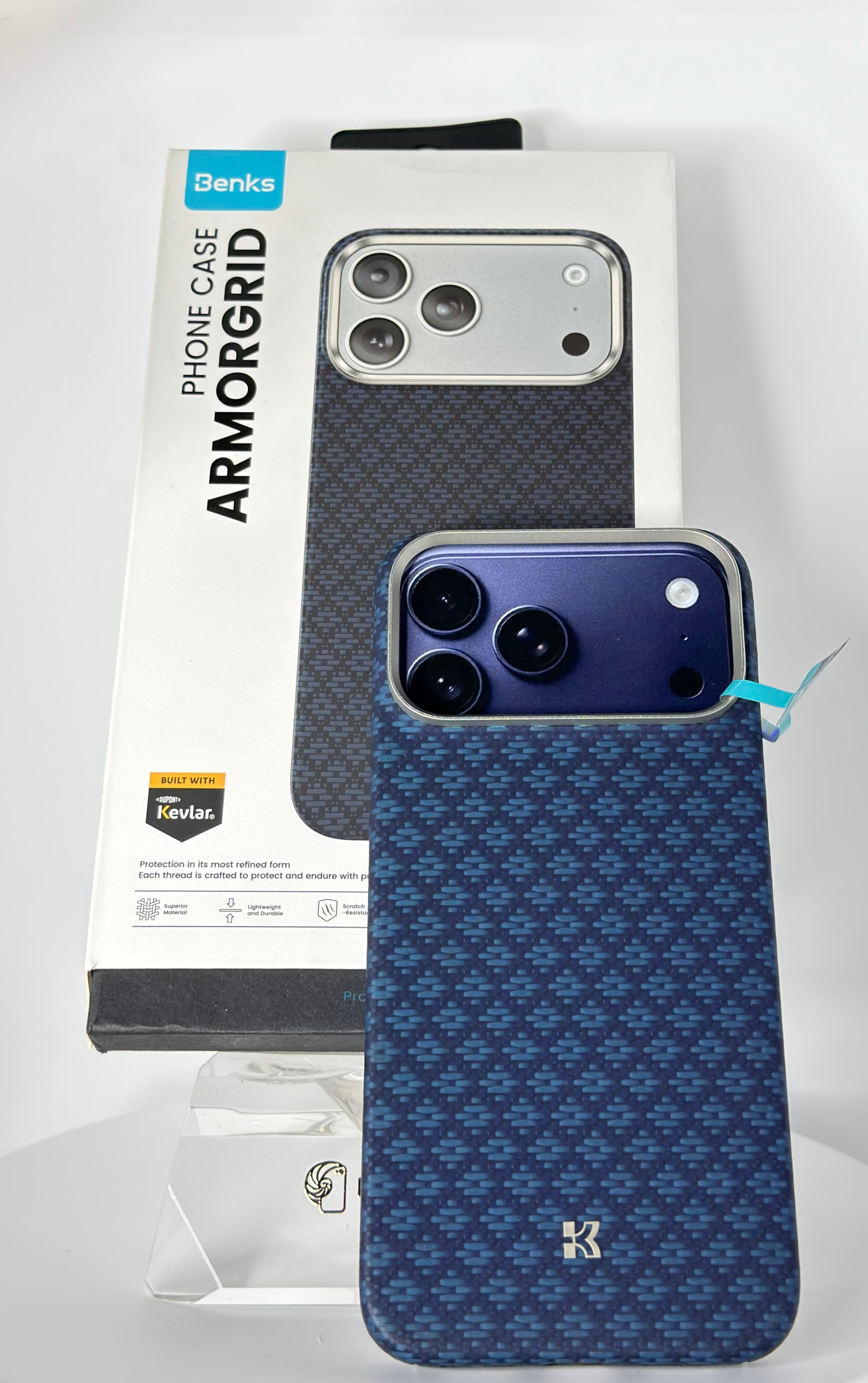 Benks ArmorGrid Kevlar Case – iPhone 17 Pro Max