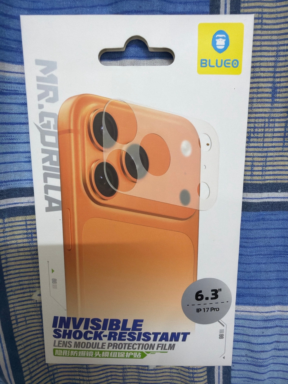 BLUEO Invisible Lens Shield - iPhone 17 Pro / 17 Pro Max