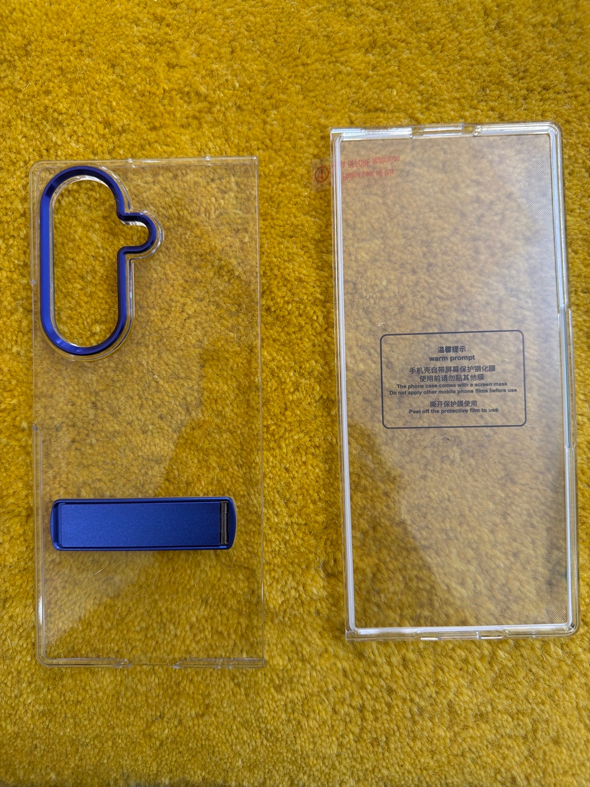 Clear Stand Case – Galaxy Z Fold 7