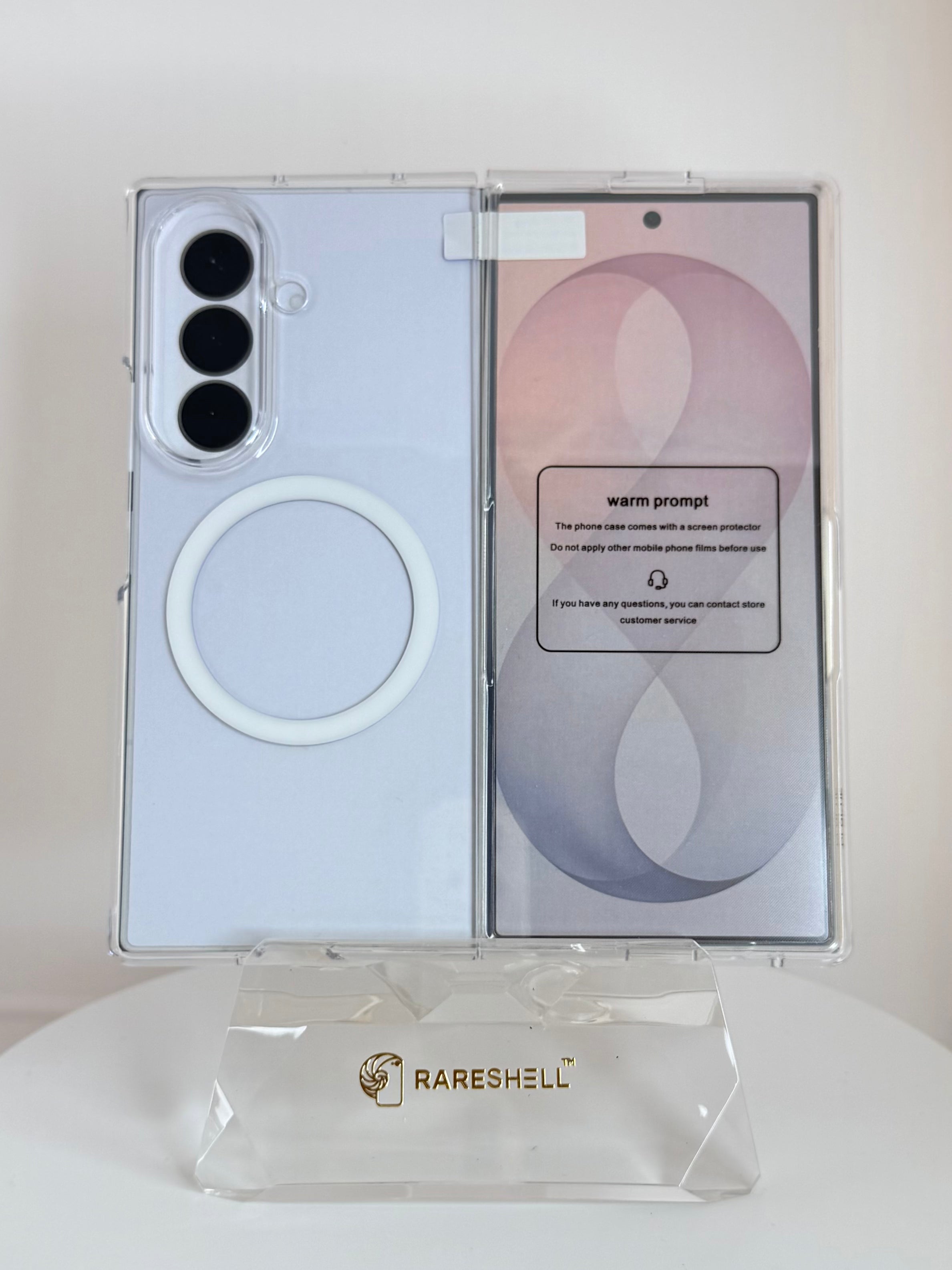 PiBlue CrystalShield Magnetic Case – Galaxy Z Fold 8 Ultra