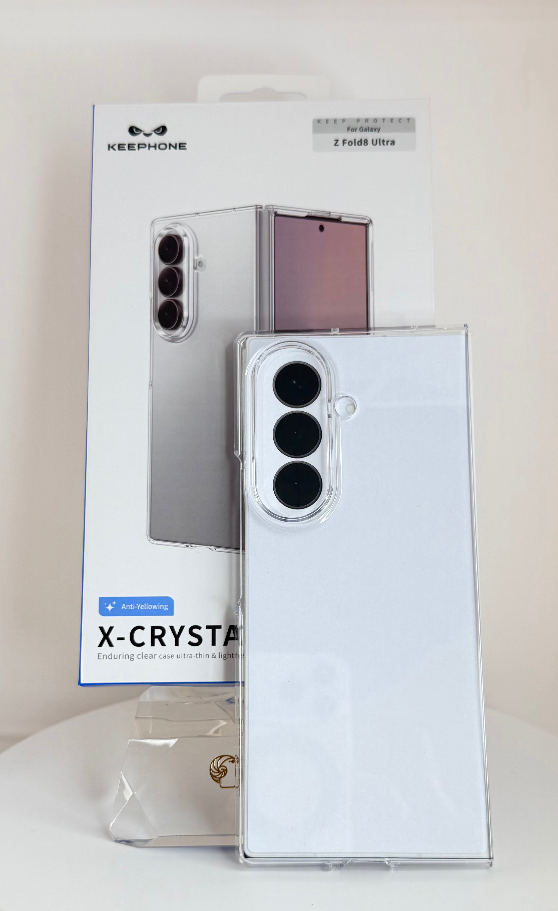 Keephone X Crystal Case – Galaxy Z Fold 8 Ultra
