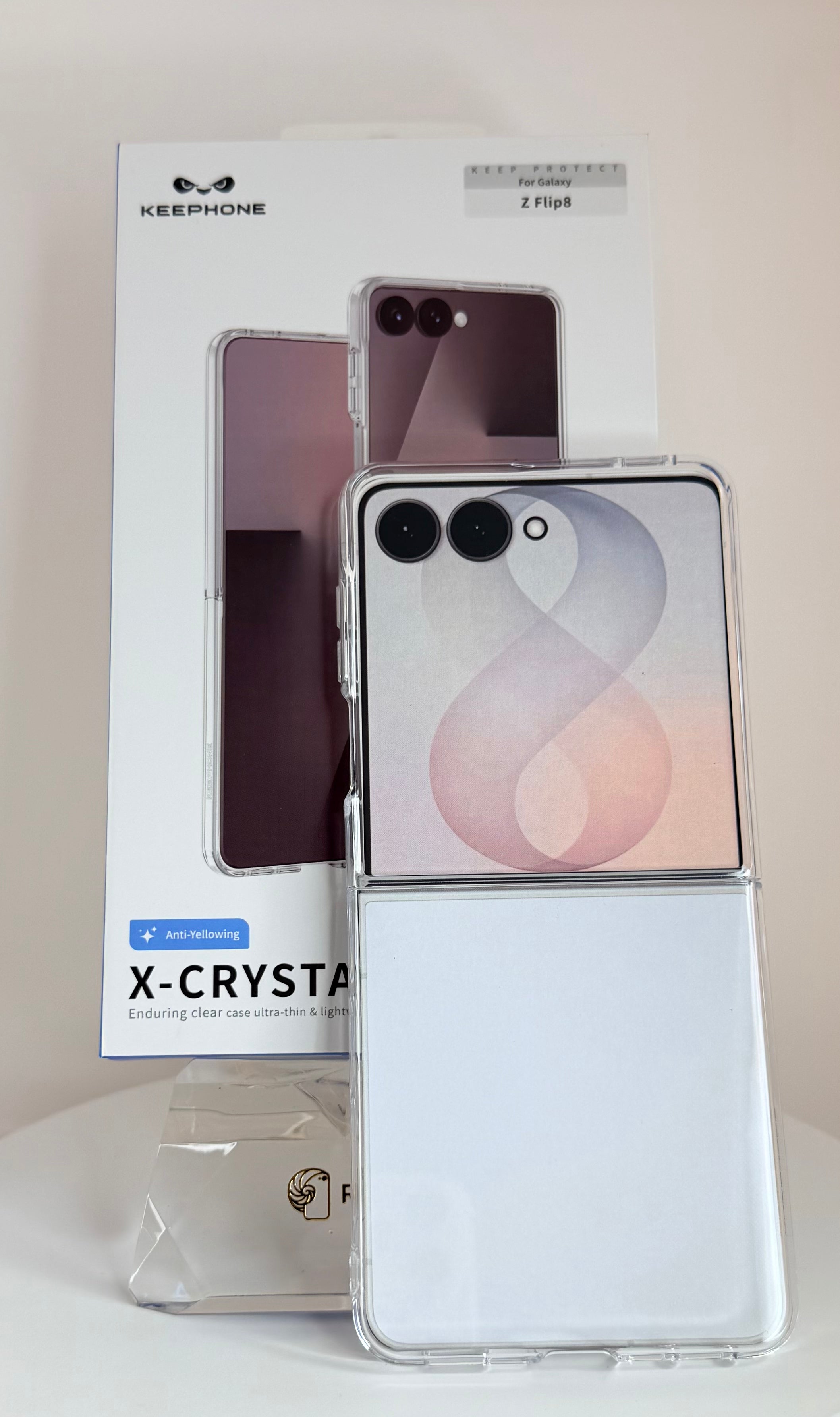 Keephone X Crystal Case – Galaxy Z Flip 8