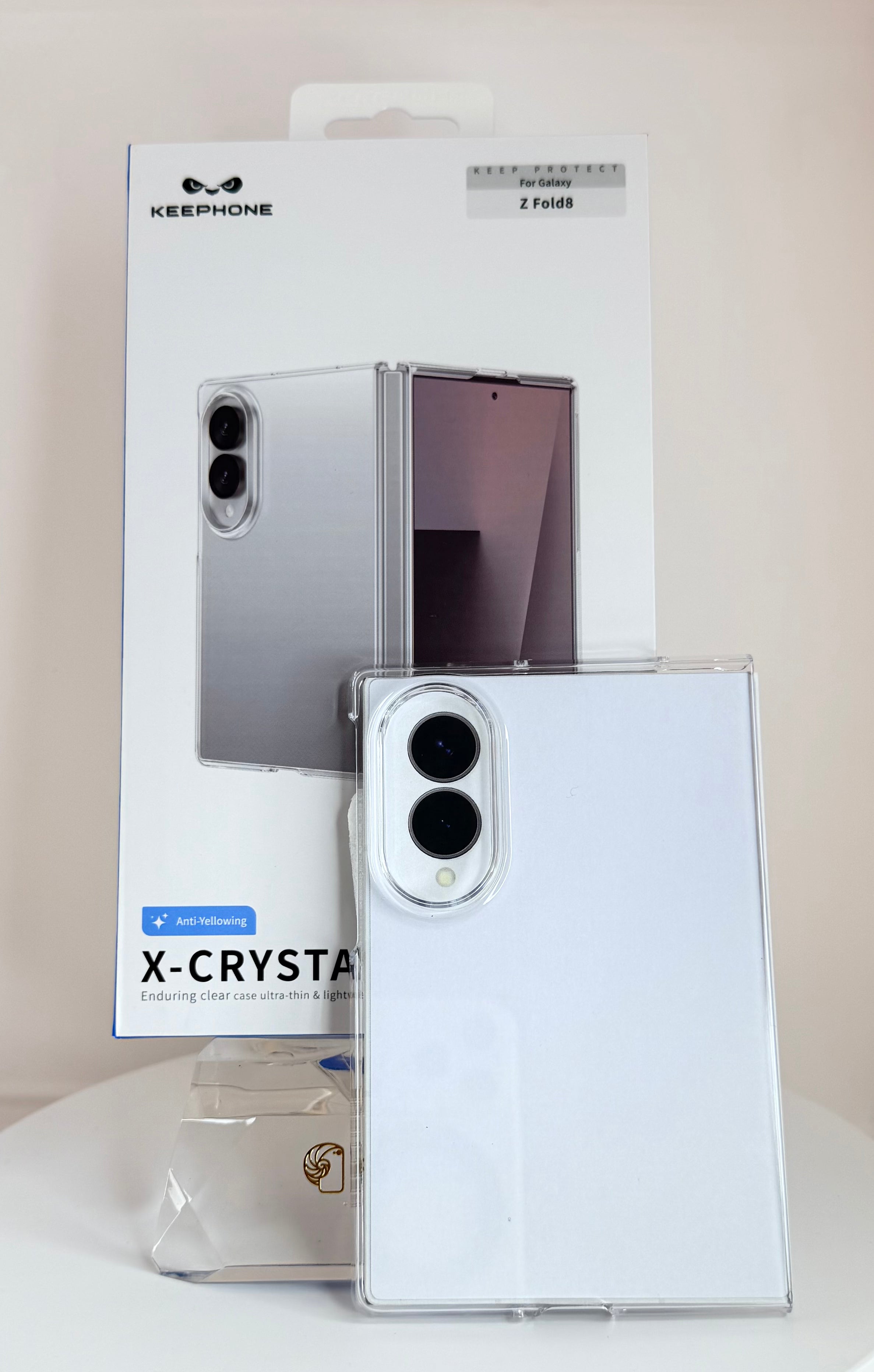 Keephone X Crystal Case – Galaxy Z Fold 8