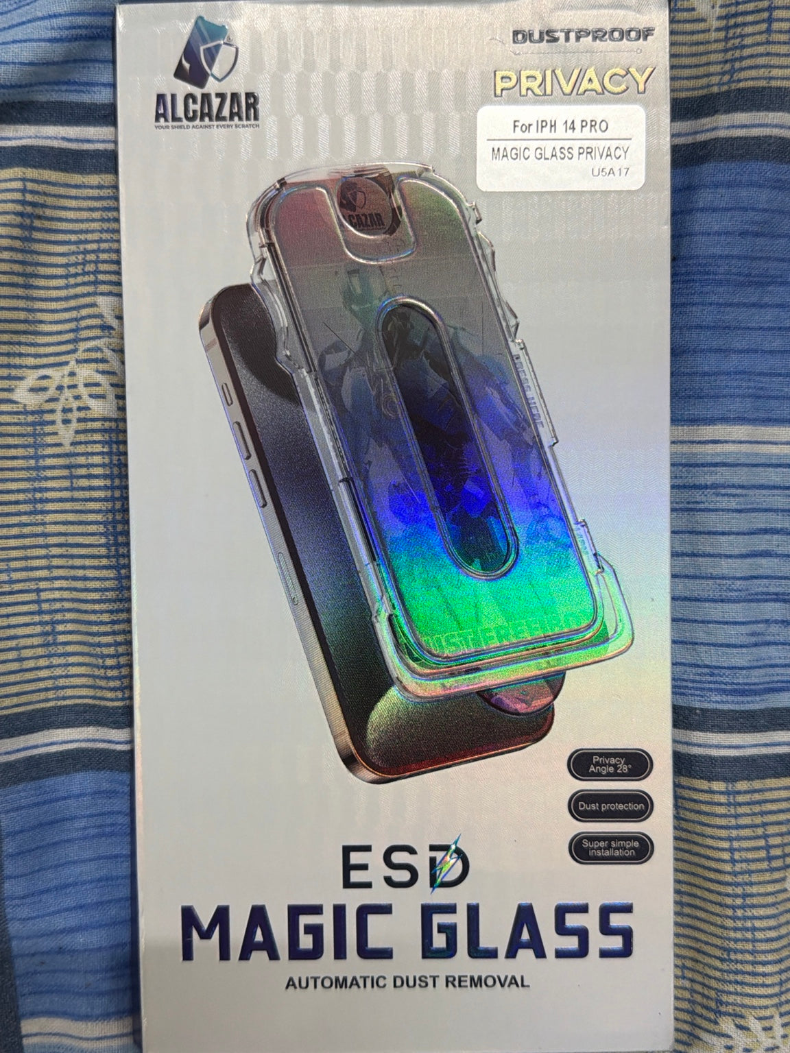 Alcazar ESD Magic Glass Privacy Screen Protector - iPhone Series