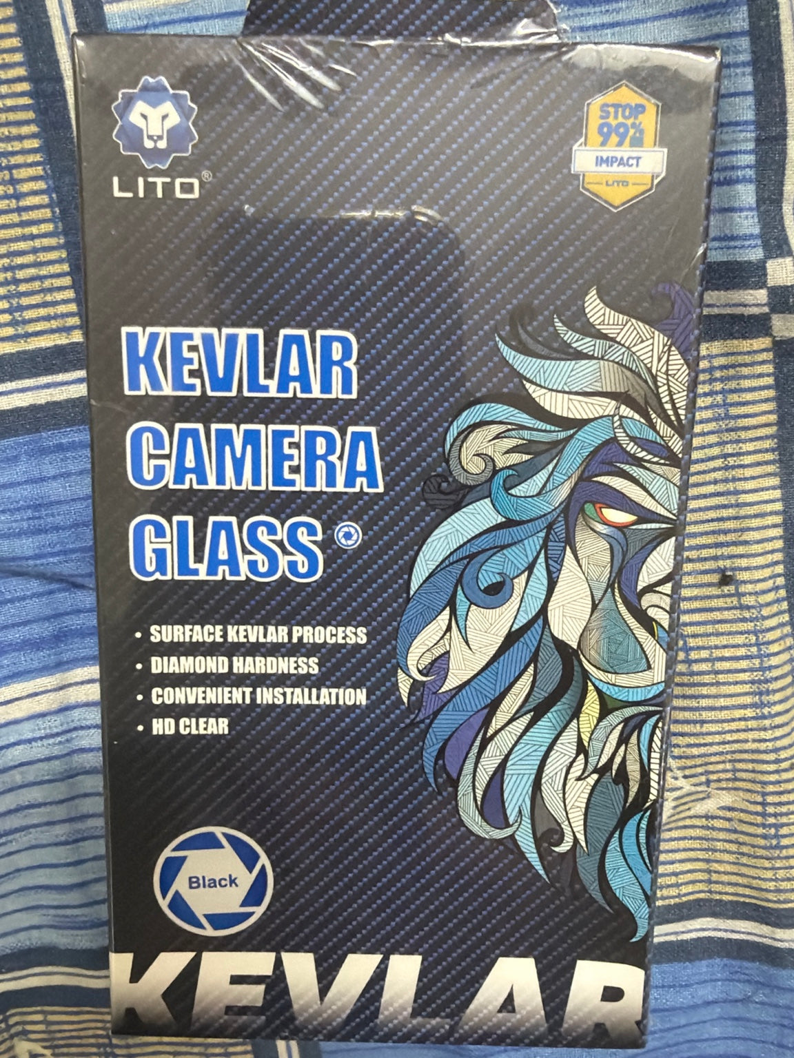 LITO Kevlar Camera Glass - iPhone 14 Pro Series - 17 Pro Max Series