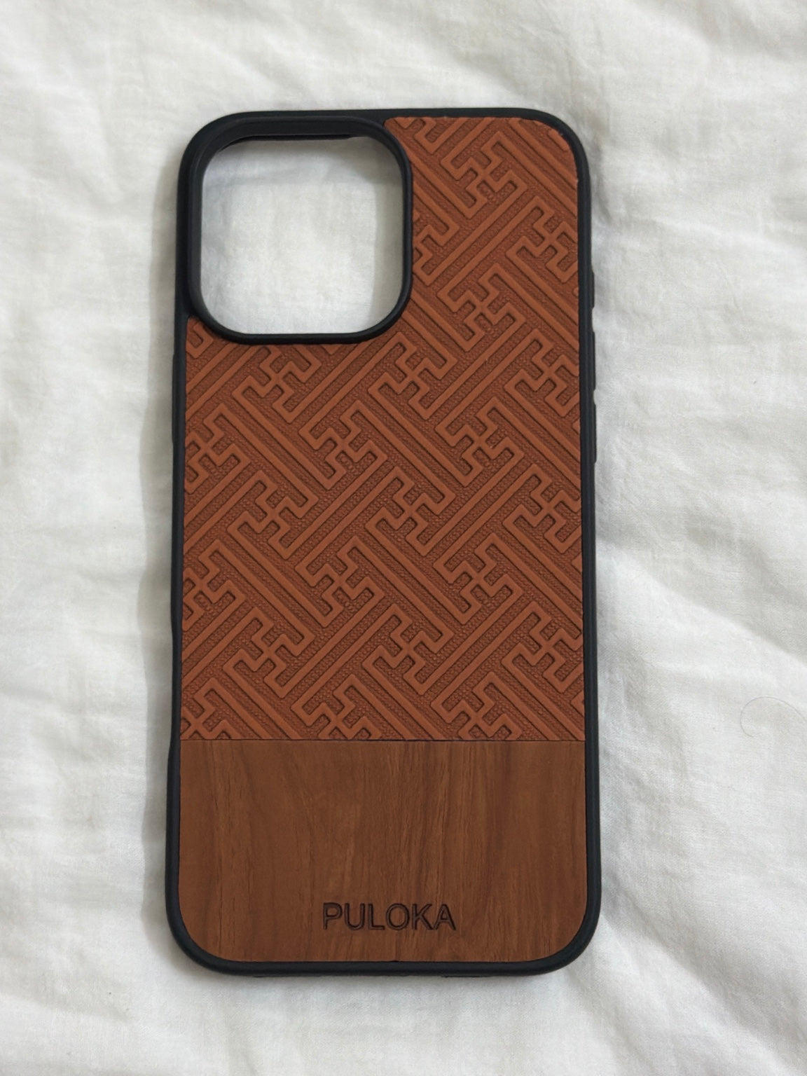 PULOKA Heritage Wood Case – iPhone 16 Pro Max