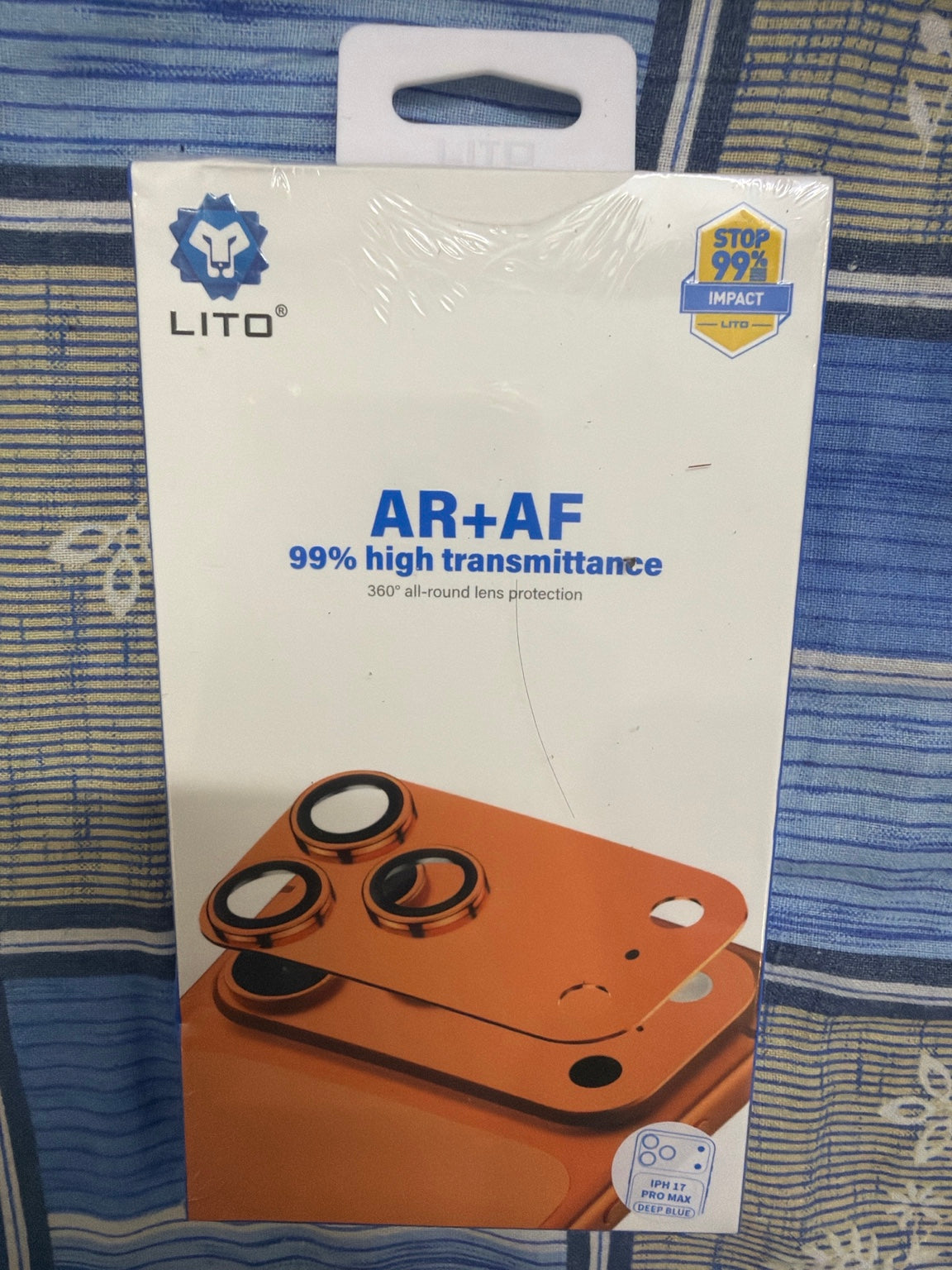 LITO AR+AF Camera Lens Protector - iPhone 17 Pro & 17 Pro Max