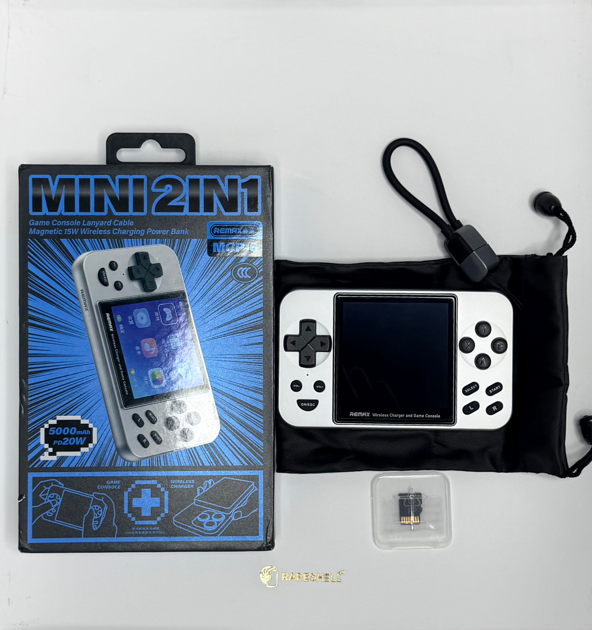 Remax Mini 2in1 Magnetic Power Bank Console – 5000mAh