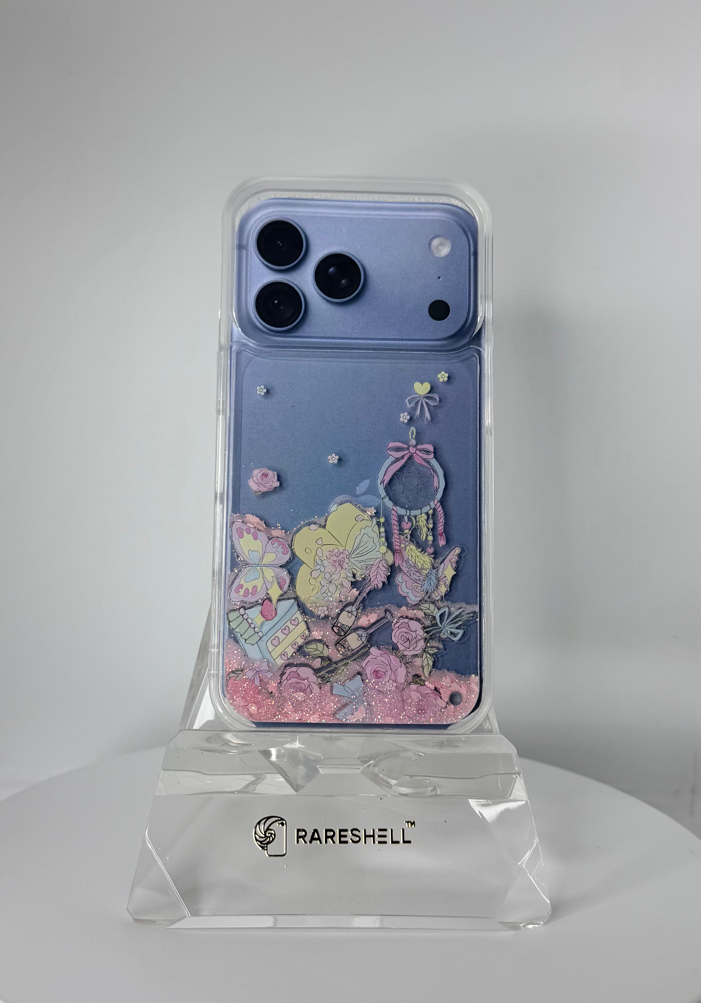 LumiCharm Liquid Glitter Case – iPhone 18 Pro