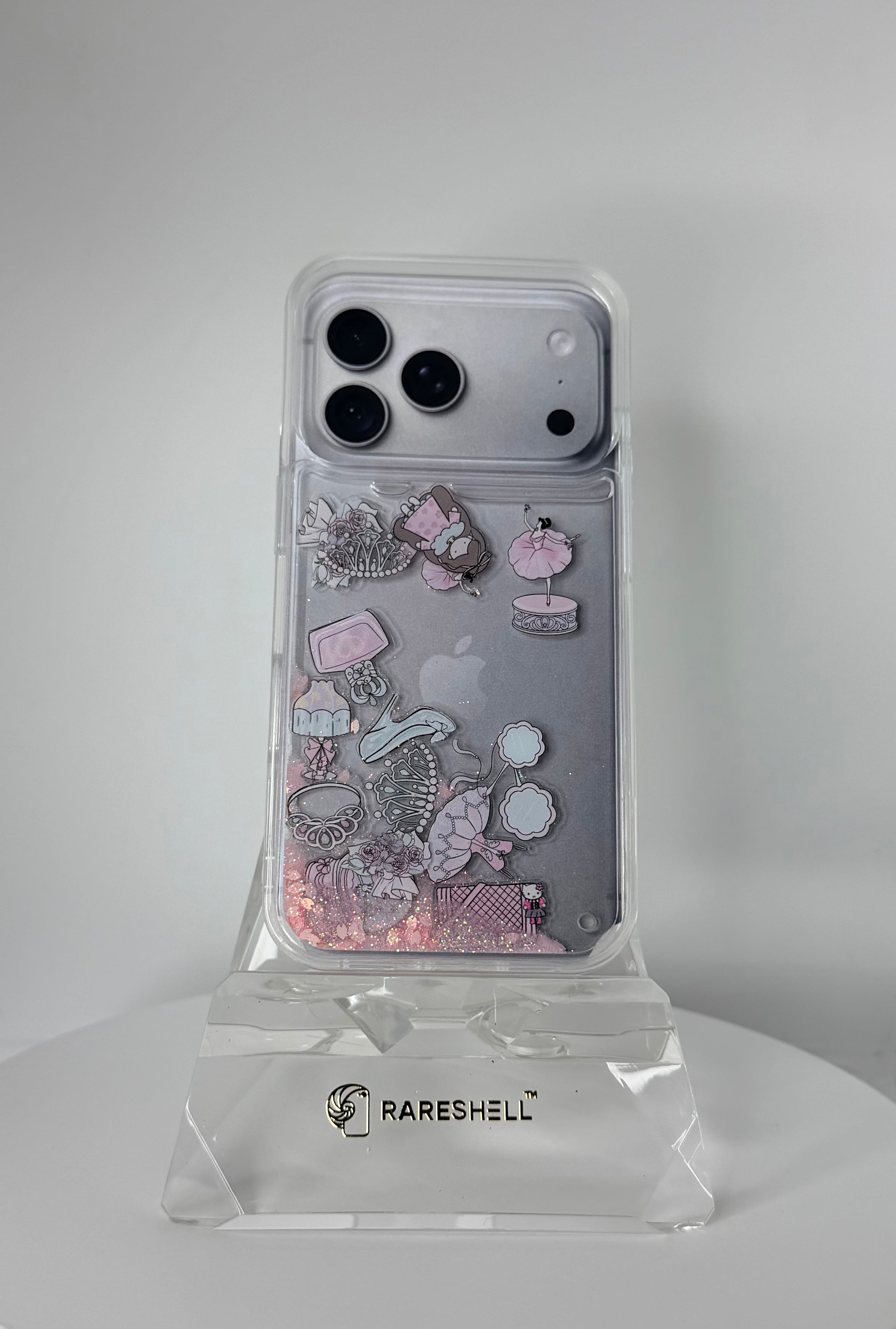 LumiCharm Liquid Glitter Case – iPhone 18 Pro